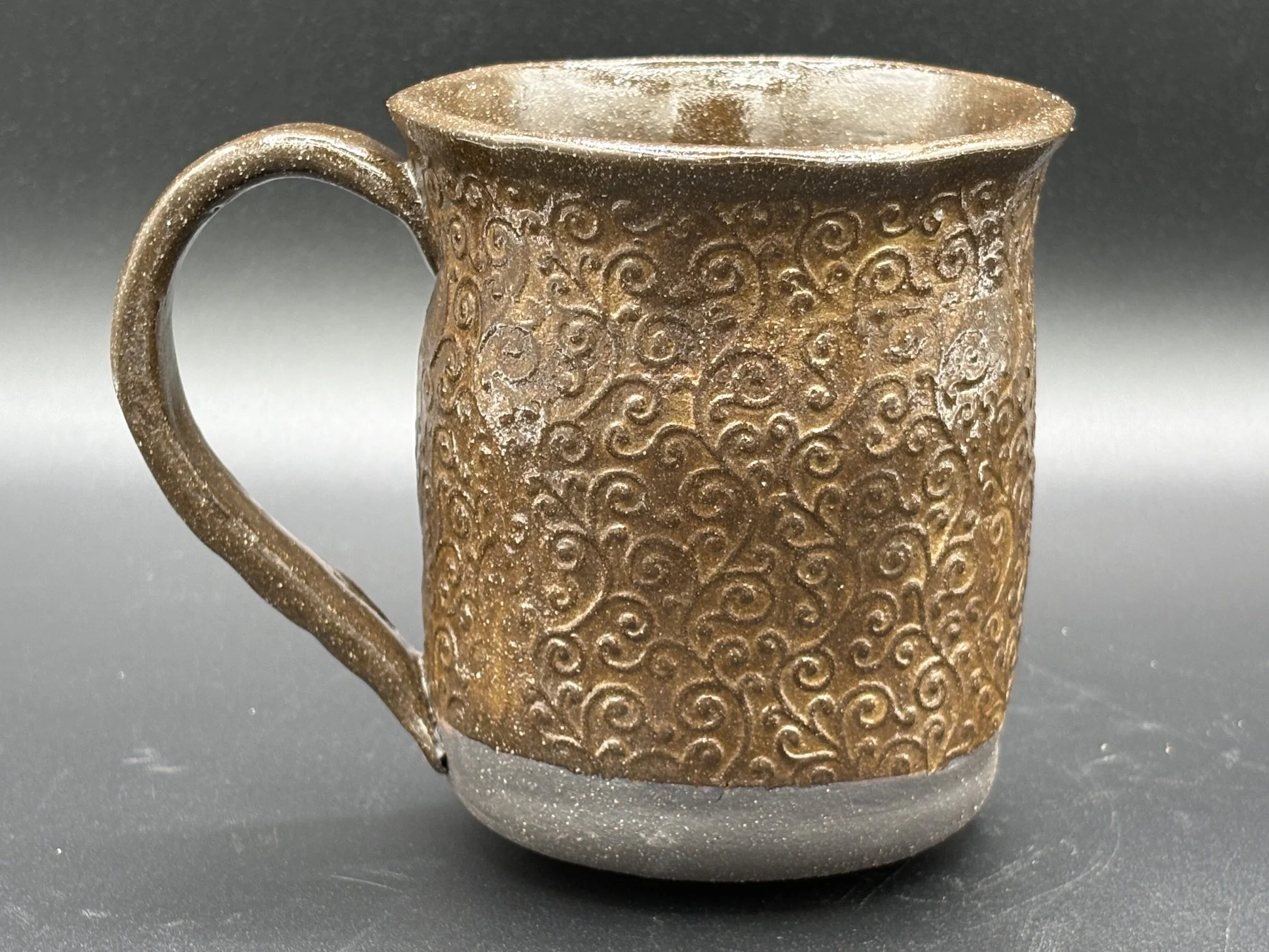 Straw stained mug