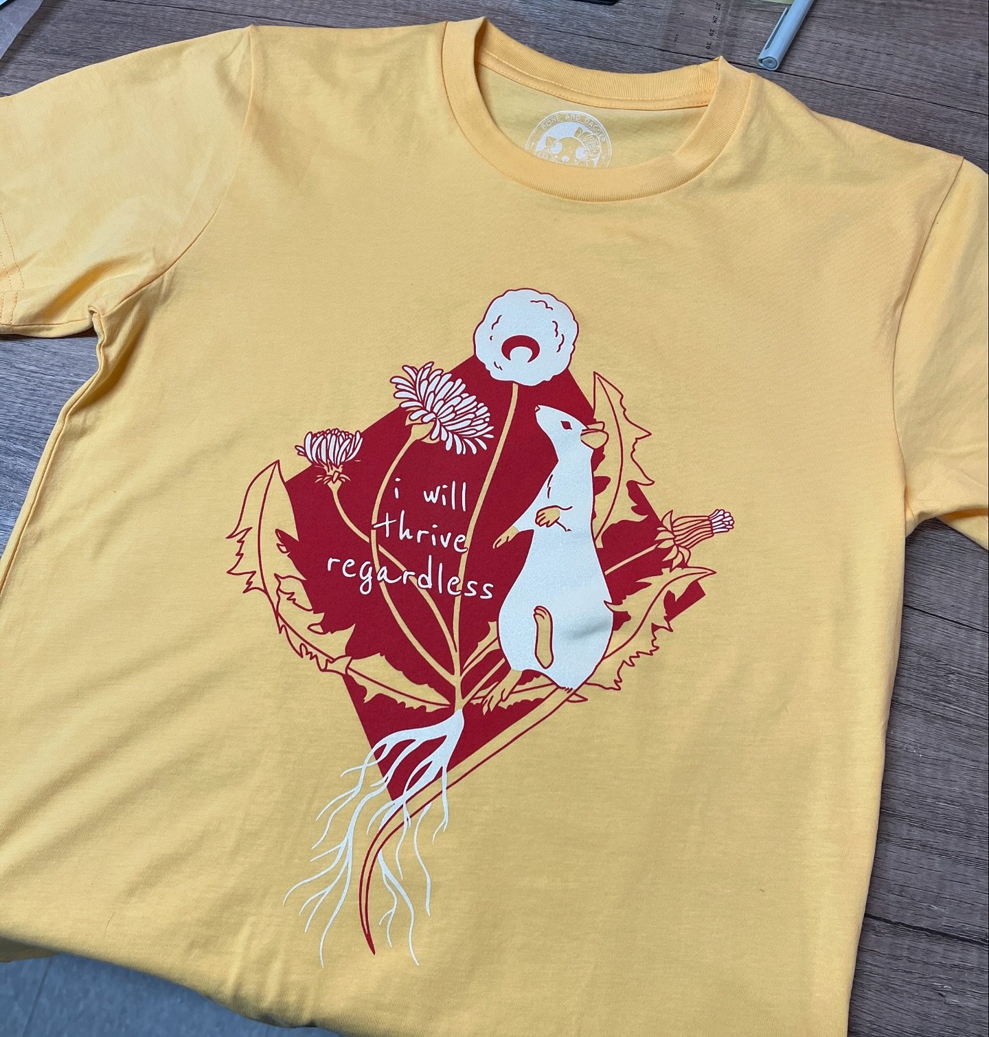 I Will Thrive Regardless @badassmercantile
#screenprinting #properprints #properthread