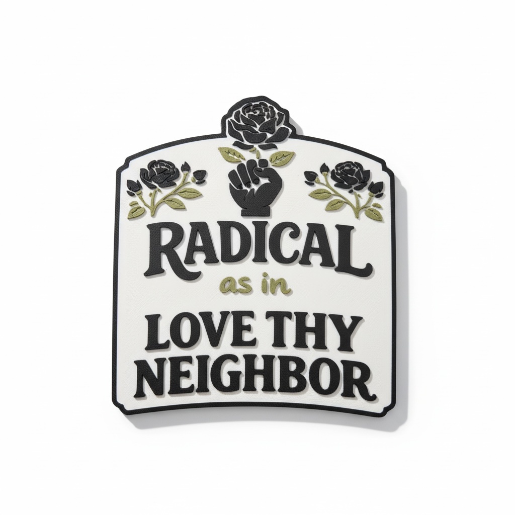 Radical Love Decor Sign