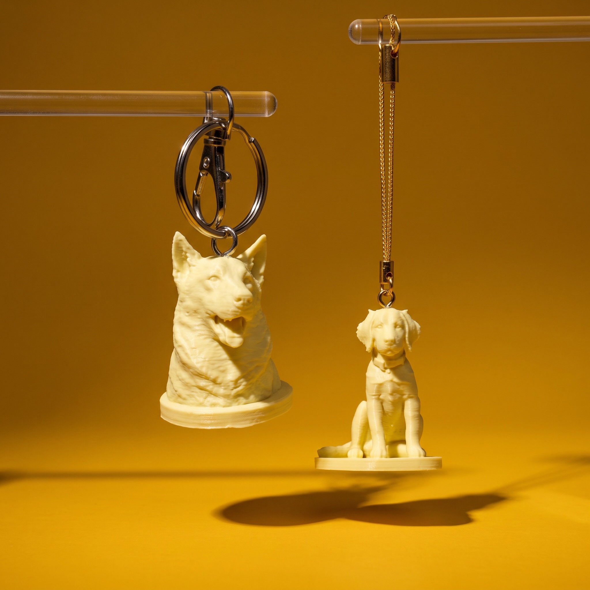 CUSTOM KEYCHAIN Butter Sculpture Edition