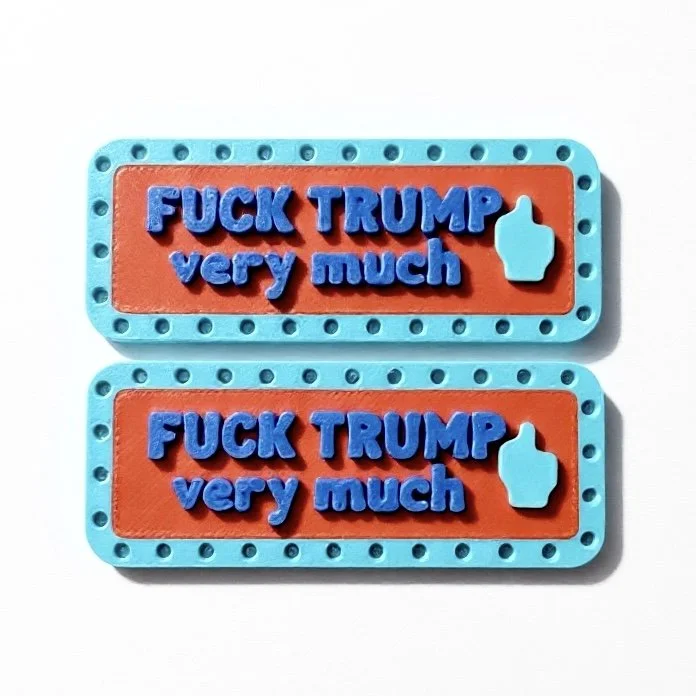 Fuck Trump Very Much Pin