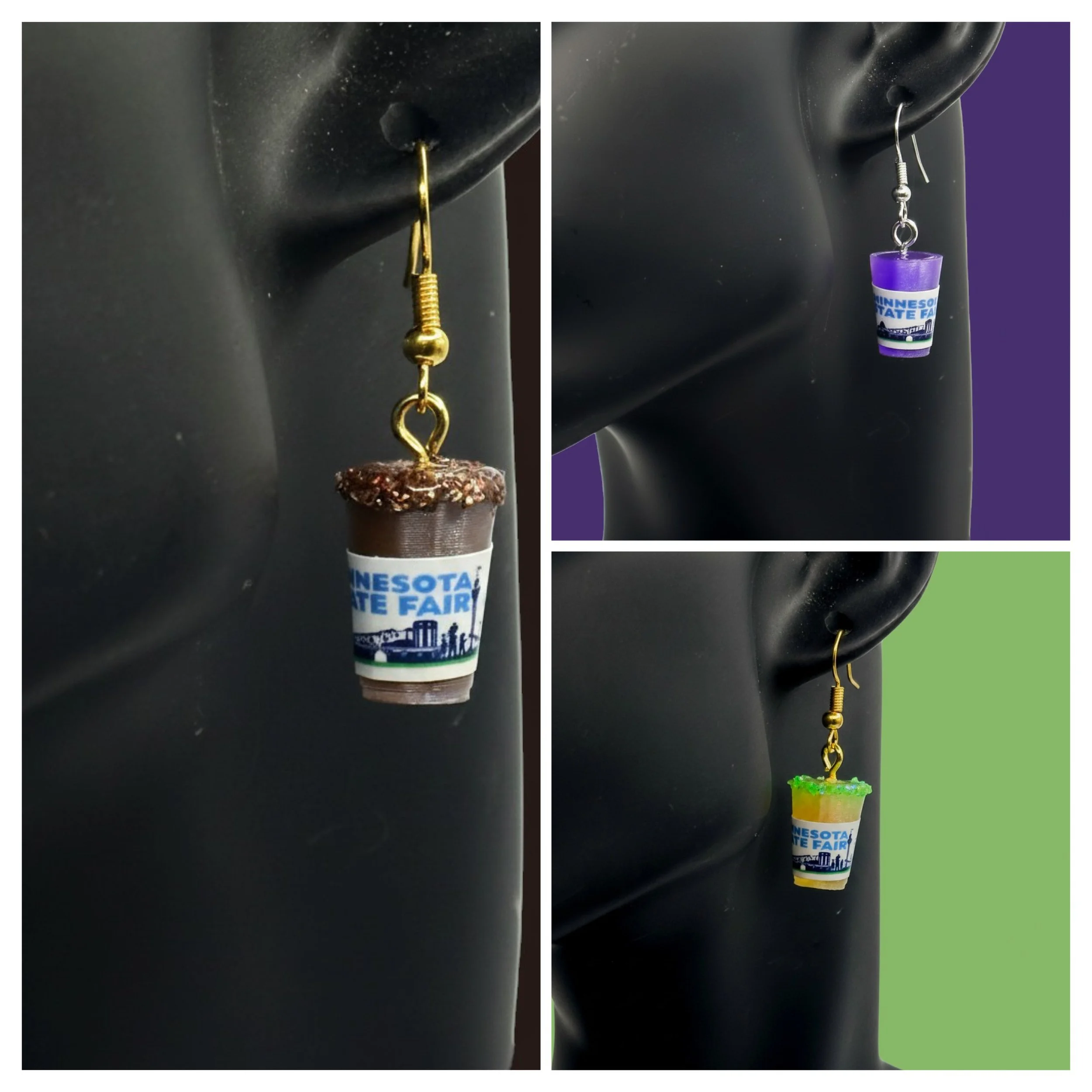 Minnesota State Fair Drink Favorites - Earrings
