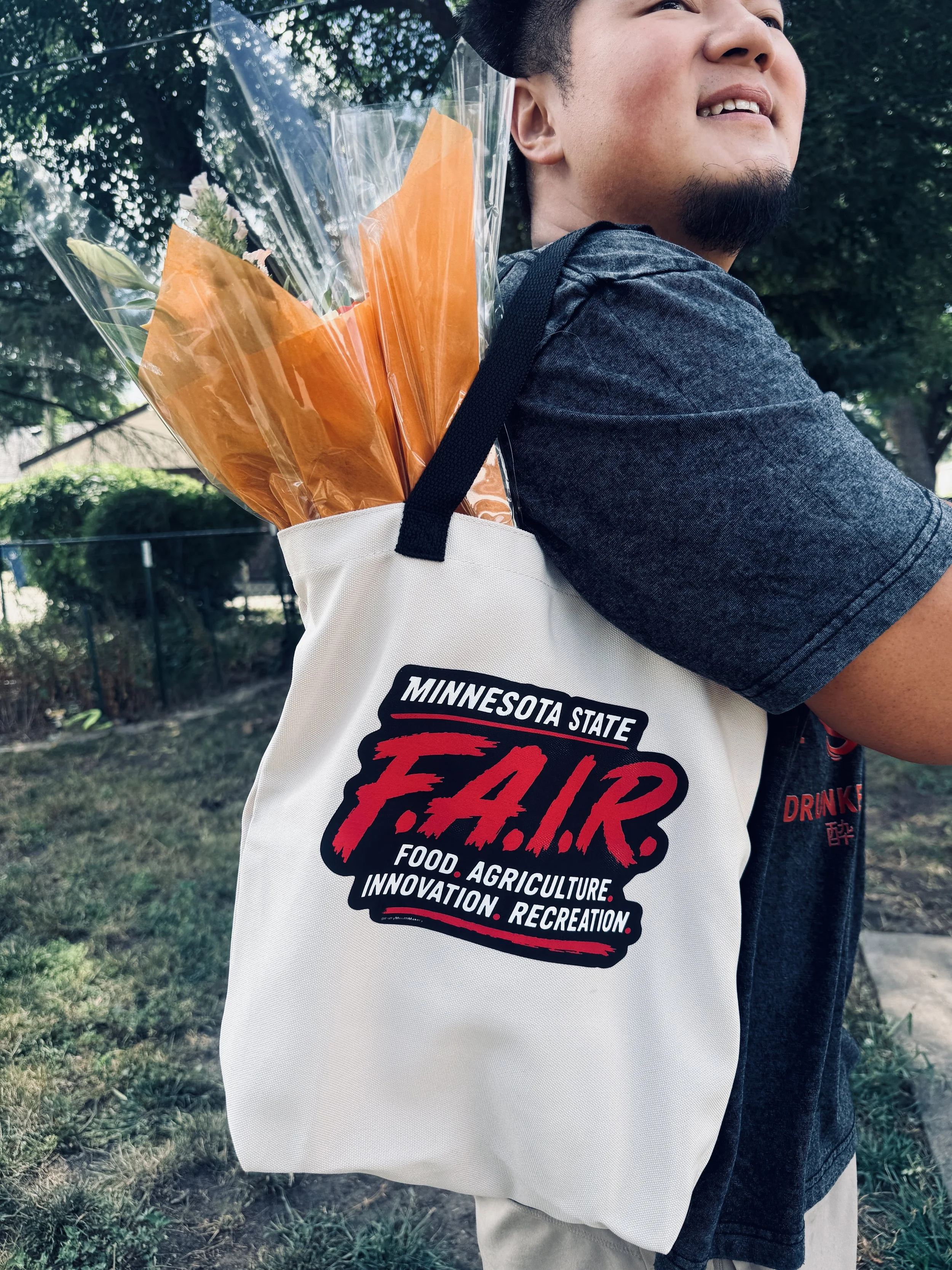 DARE to Minnesota State FAIR Iron On Patch for all color fabrics