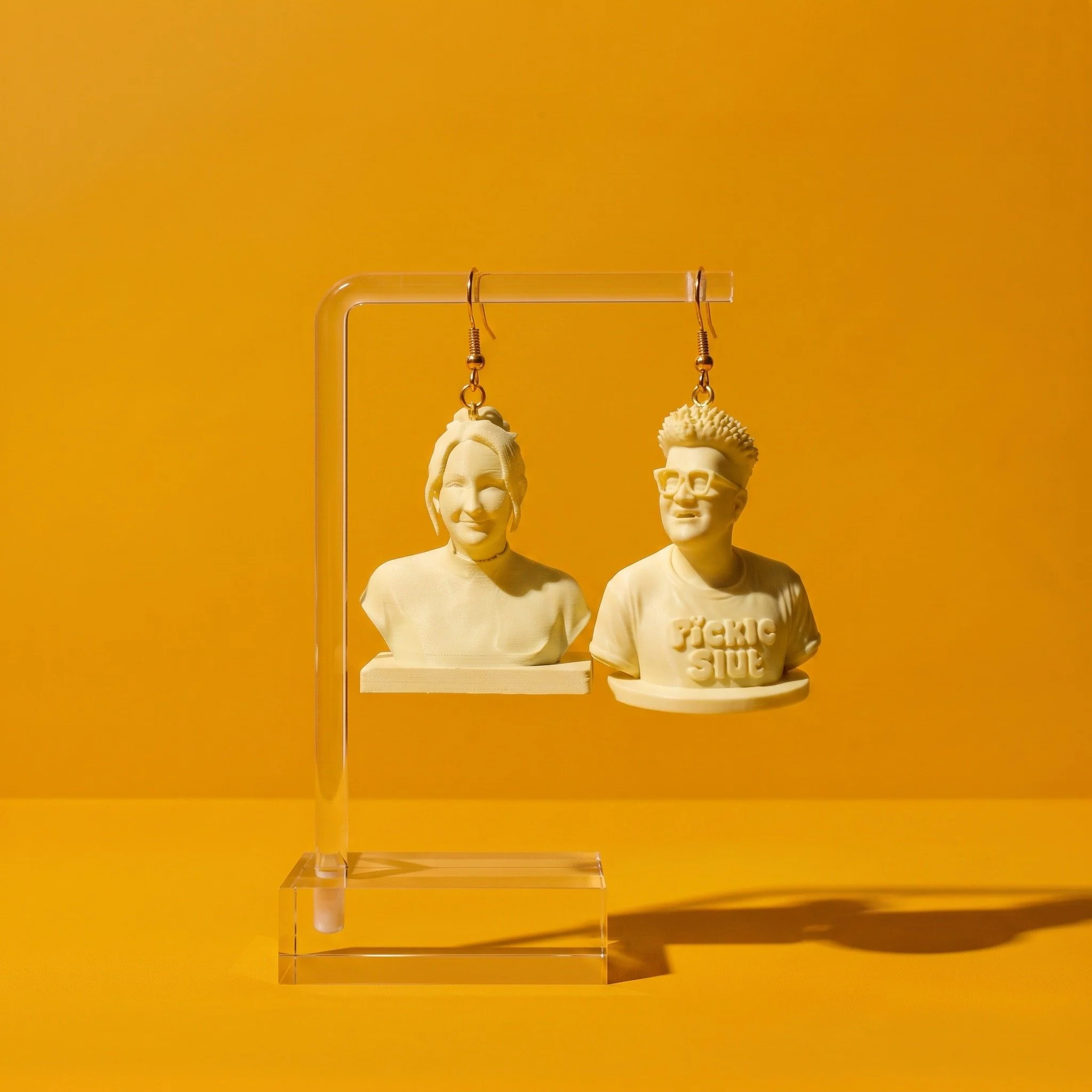 MISMATCHED CUSTOM EARRINGS Butter Sculpture Edition