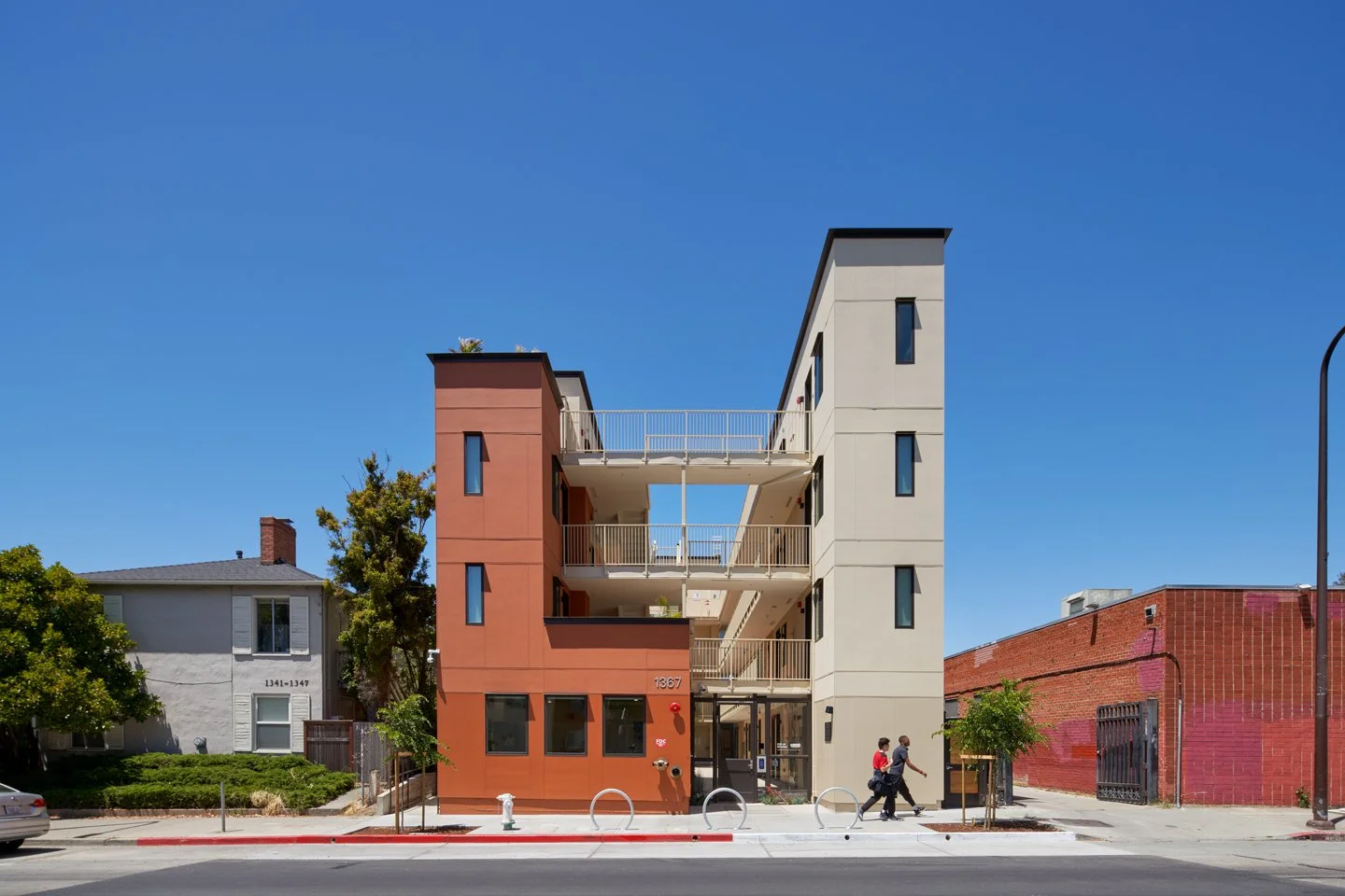 Step-Up Housing provides 39-units for formerly homeless individuals in Downtown Berkeley.
