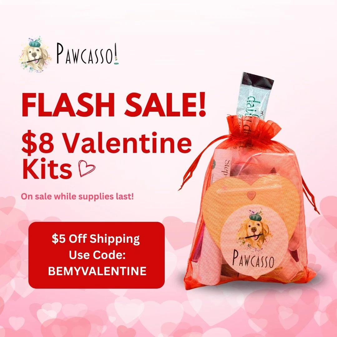 Your pup called, it&rsquo;s a Valentine&rsquo;s Day must 💌🎨

On sale until 2/14 

Shop via the link in our bio or on our website TODAY 🙌

#dogart #valentinesday #dogenrichment #dogmomlife❤️🐶🐾 #smallbusinesslove