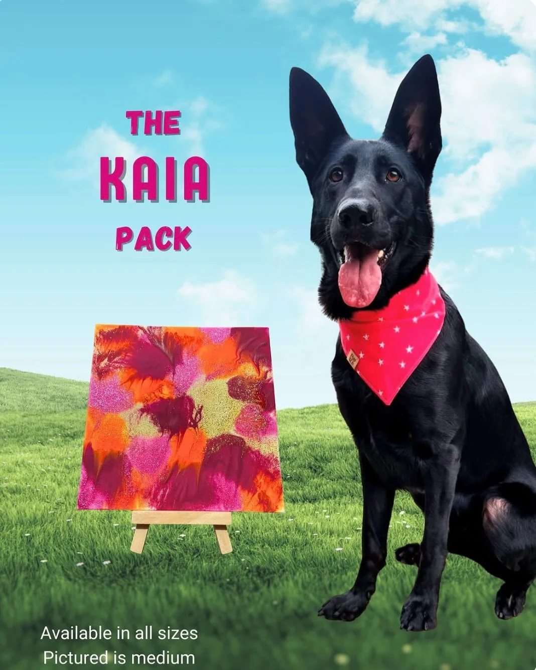 🐾 The Kaia Pack is here! 🎨
 COMMENT &ldquo;Kaia&rdquo; &amp; we&rsquo;ll DM the link

Meet @kaia.k9.gsd !
Kaia is a 2 year old Czech German Shepherd with a big heart and an even bigger drive. She lives for training, adventures, dog sports, playing 