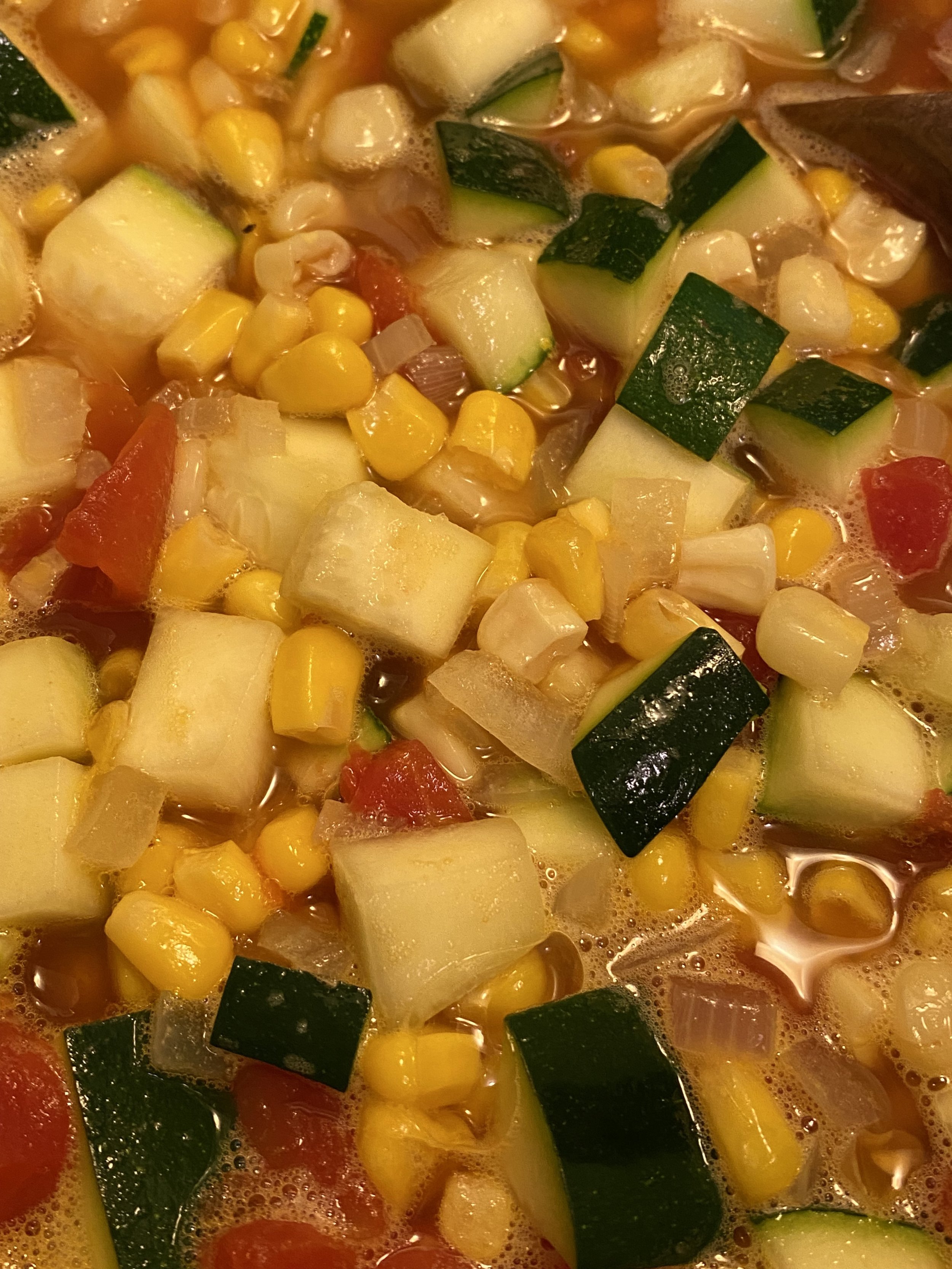 Vegan Corn & Zucchini