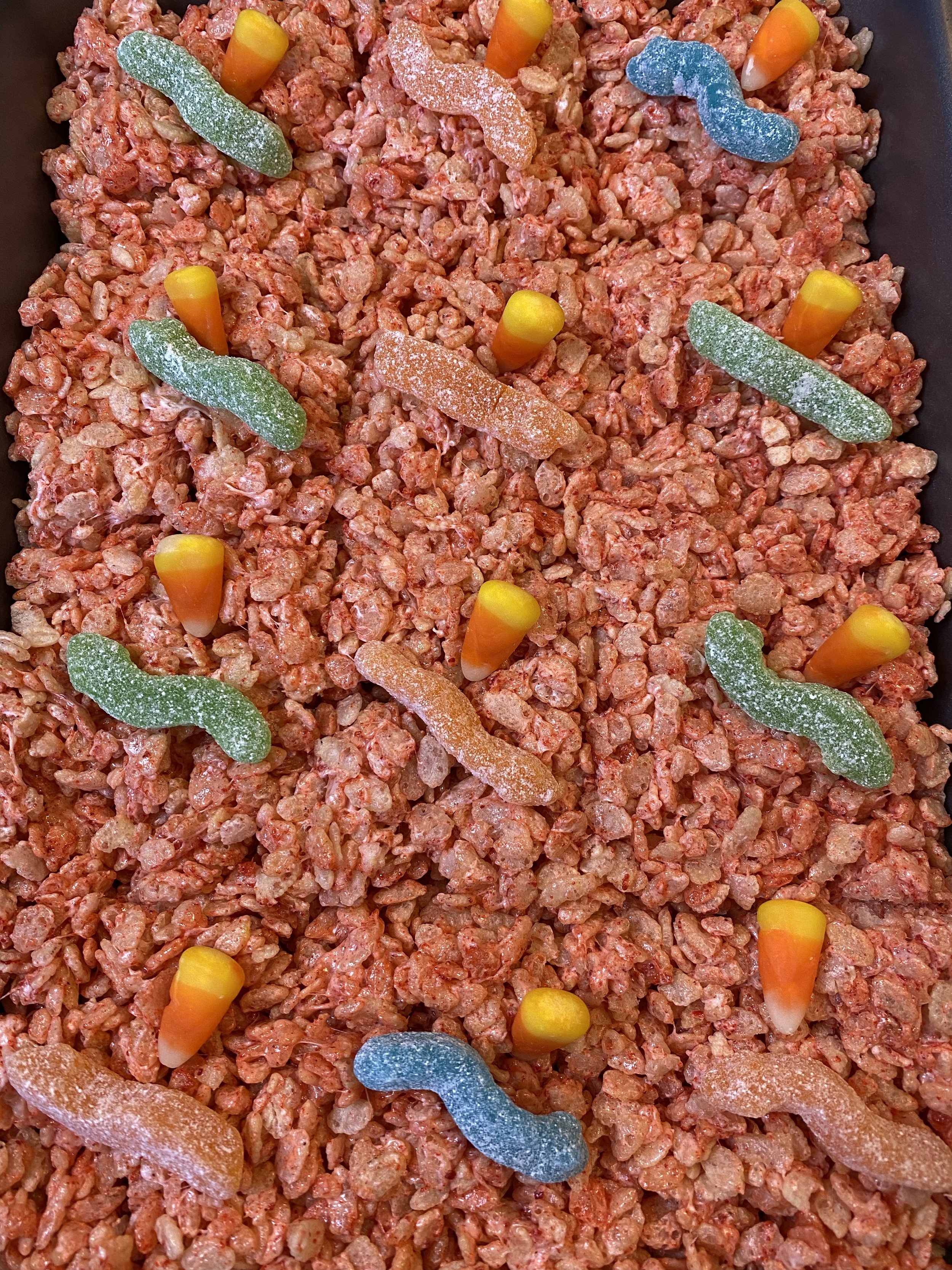 Halloween Pumpkin Rice Teats