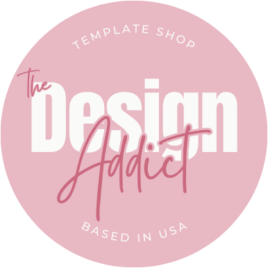 The Design Addict | Canva | Squarespace Templates