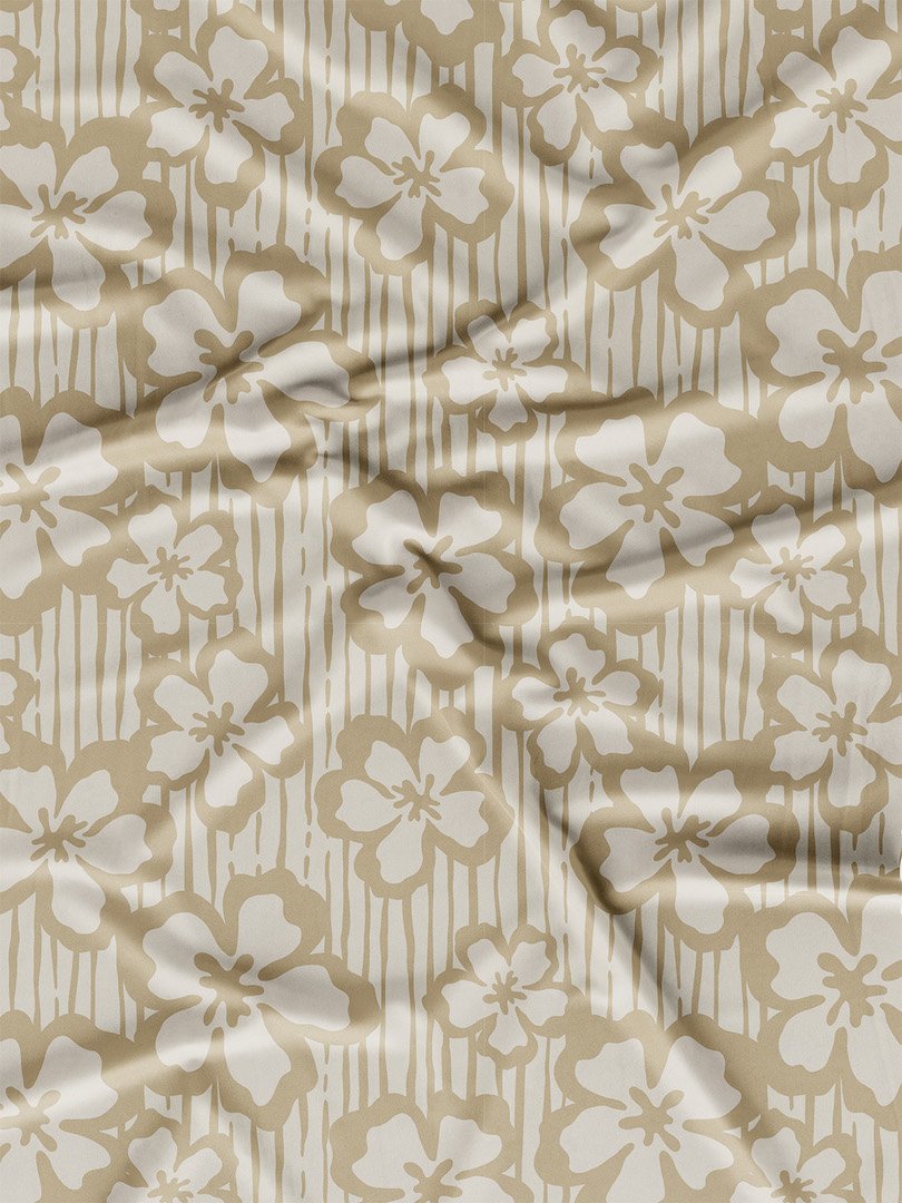 Creme - Pua Stripes Surface Pattern Digital Download