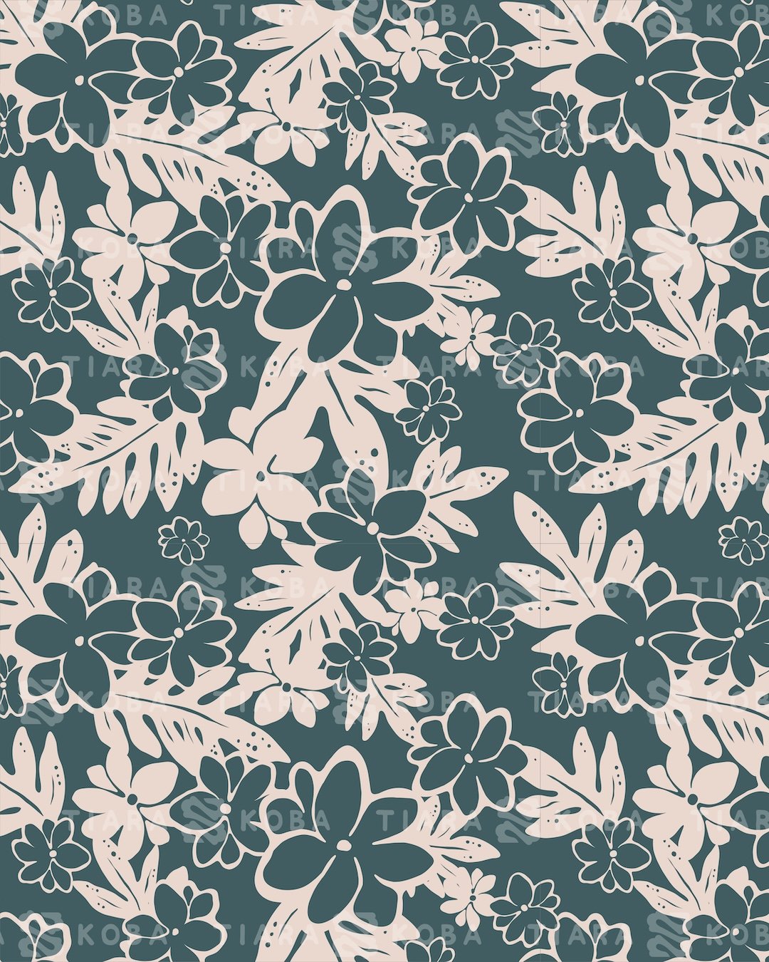 Pine - Laua'e Pikake Surface Pattern Digital File