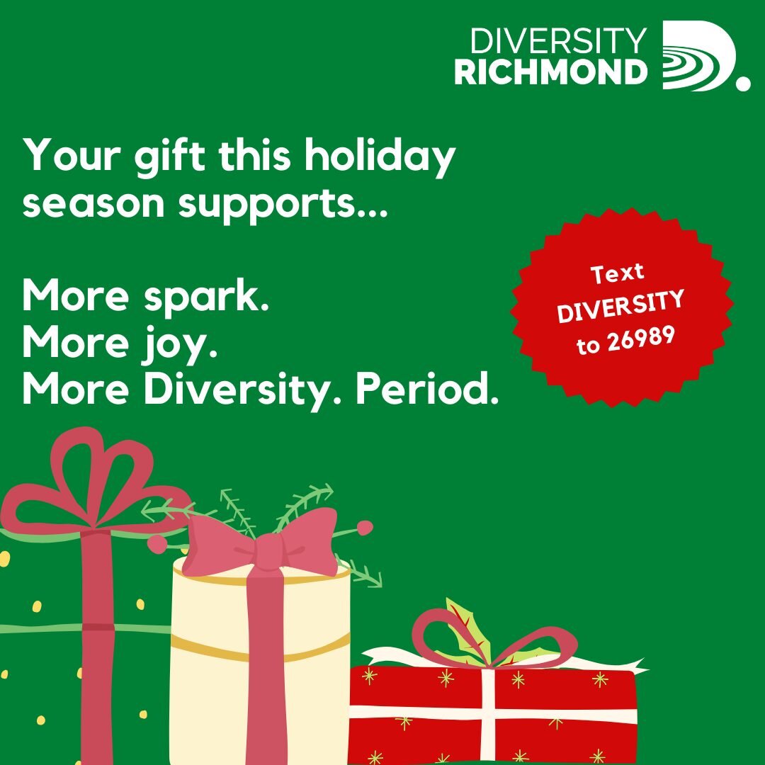 Diversity. Period. Holiday Giving
In this holiday season we invite you into our circle of Diversity. Period. A complete community where we celebrate More spark. More joy. More Diversity. Period.
We have an anonymous donor who will match all donations