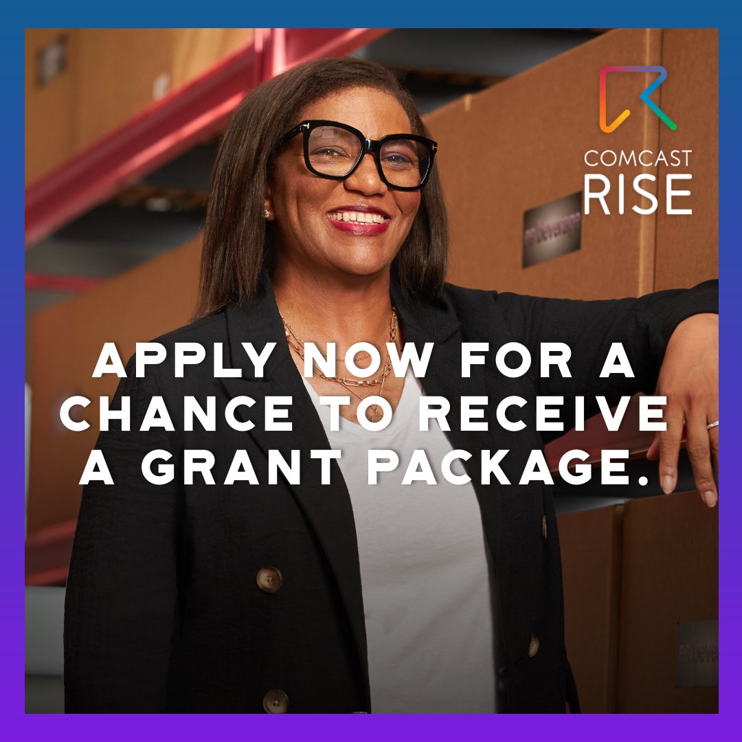 SMALL BUSINESS GRANTS AVAILABLE:
Comcast has been a supporter of Diversity Richmond and VA Pride for many years, so we are excited to partner with them to promote their Comcast RISE grant program for small businesses. The grant includes $5,000 cash, 