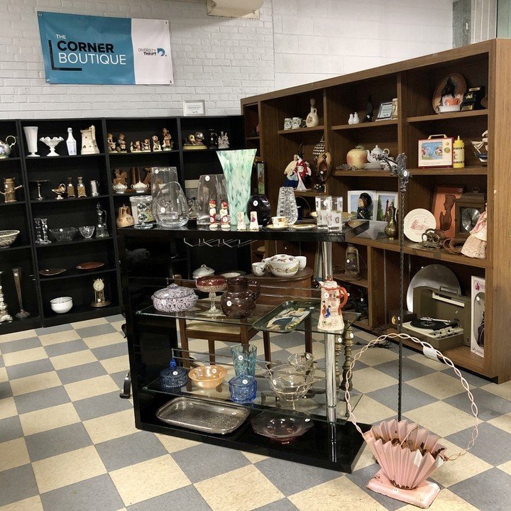 Diversity Thrift's Corner Boutique is the special corner of our store where you&rsquo;ll find our very best vintage wares, antiques, art, china, ceramics, vintage toys, retro items, and more! We hope you&rsquo;ll come see us and spread the word.

We'