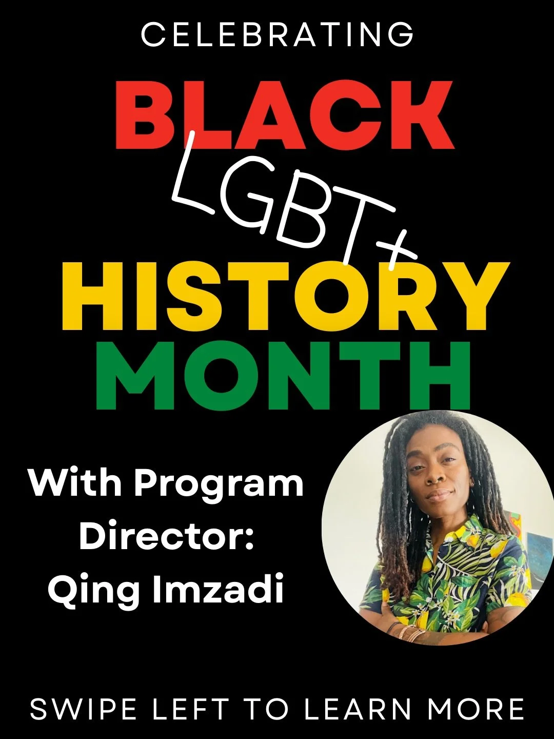 Celebrate and Learn a little about LGBT+ Black History with our Program Director @lookitsqing !

Today we honor Civil Rights Organizer Bayard Rustin!