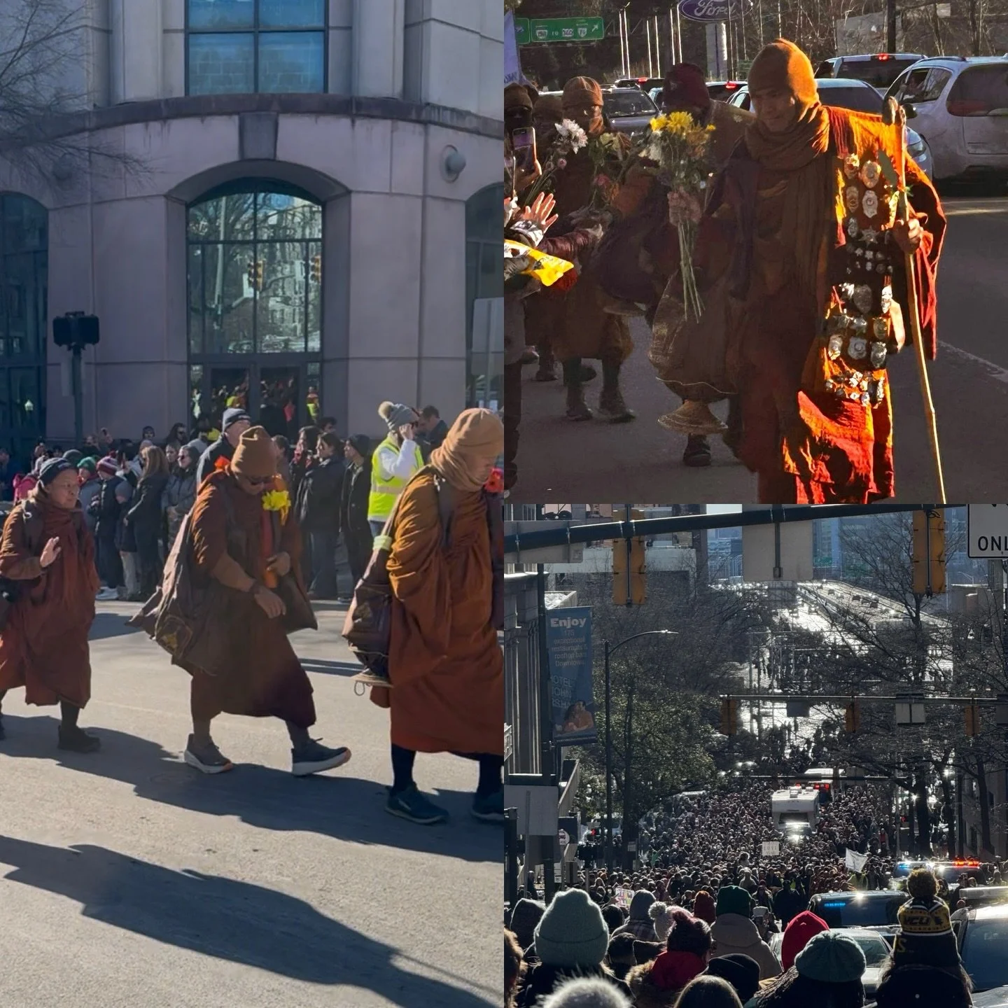 On Sunday and Monday our staff took time to witness the Venerable Monks as they pass through Richmond! We are so proud of Richmond for showing up and sharing this incredible moment! 

We thank the Venerable Monks for sharing their message of peace an