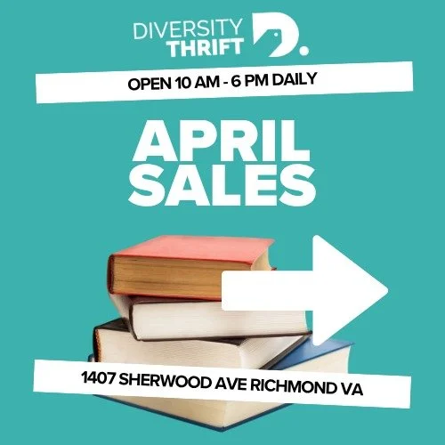 QUARTER SALES: Saturday &amp; Sunday, April 11th &amp; 12th and 25th &amp; 26th
💵 ONE DOLLAR CLOTHING SALE: Weekly, Tuesdays 4-5 PM and Fridays 10-11 AM
📚 BOOK BOX SALES: Weekly on Tuesdays
#thriftsales #thriftstorefinds
Open 10 to 6 daily at 1407 