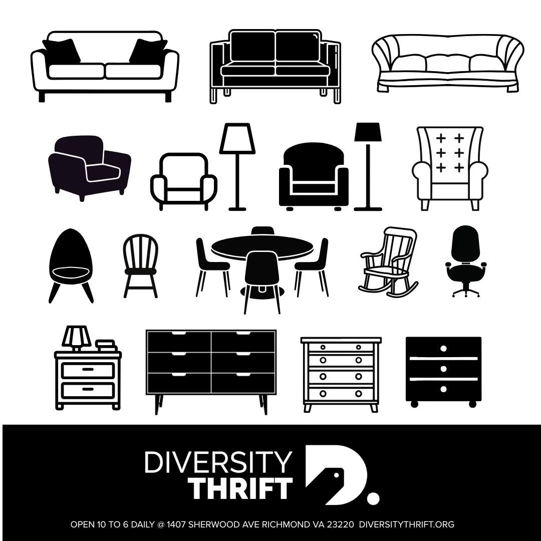Dining sets, Sofas, Chairs, Dressers and more! We're open 10am-6pm at 1407 Sherwood Ave. RVA 23220 (804) 353-8890.
#usedfurniture #furniture #thriftfurniture #ThriftStore