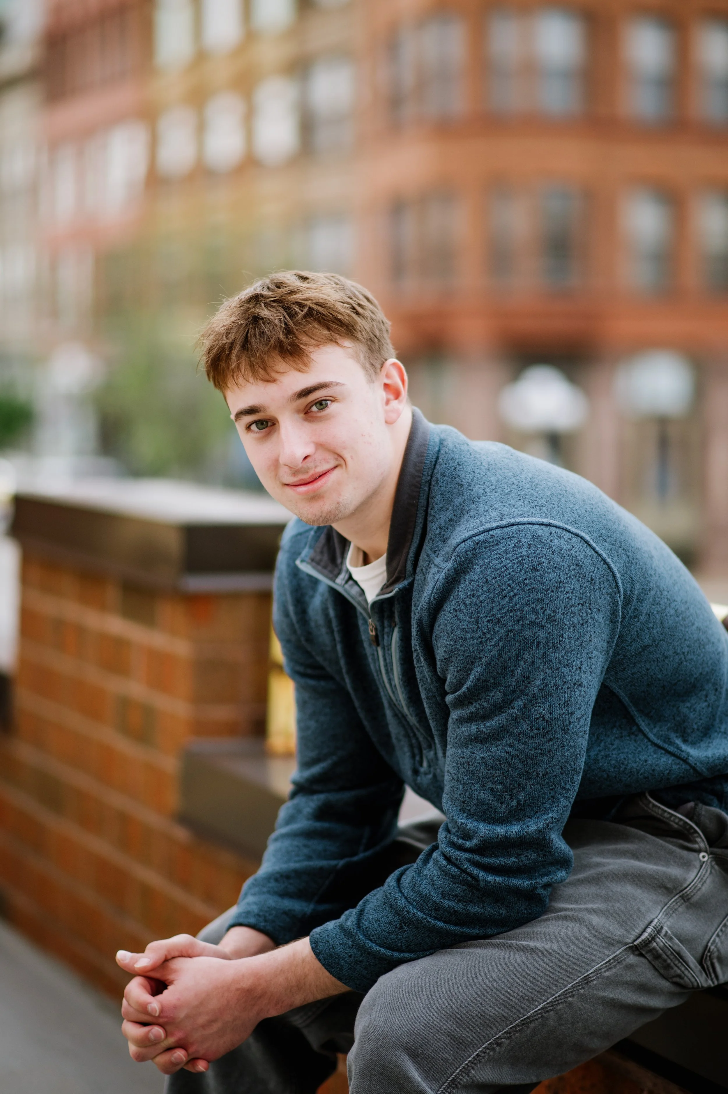 downtown Bloomington senior photos