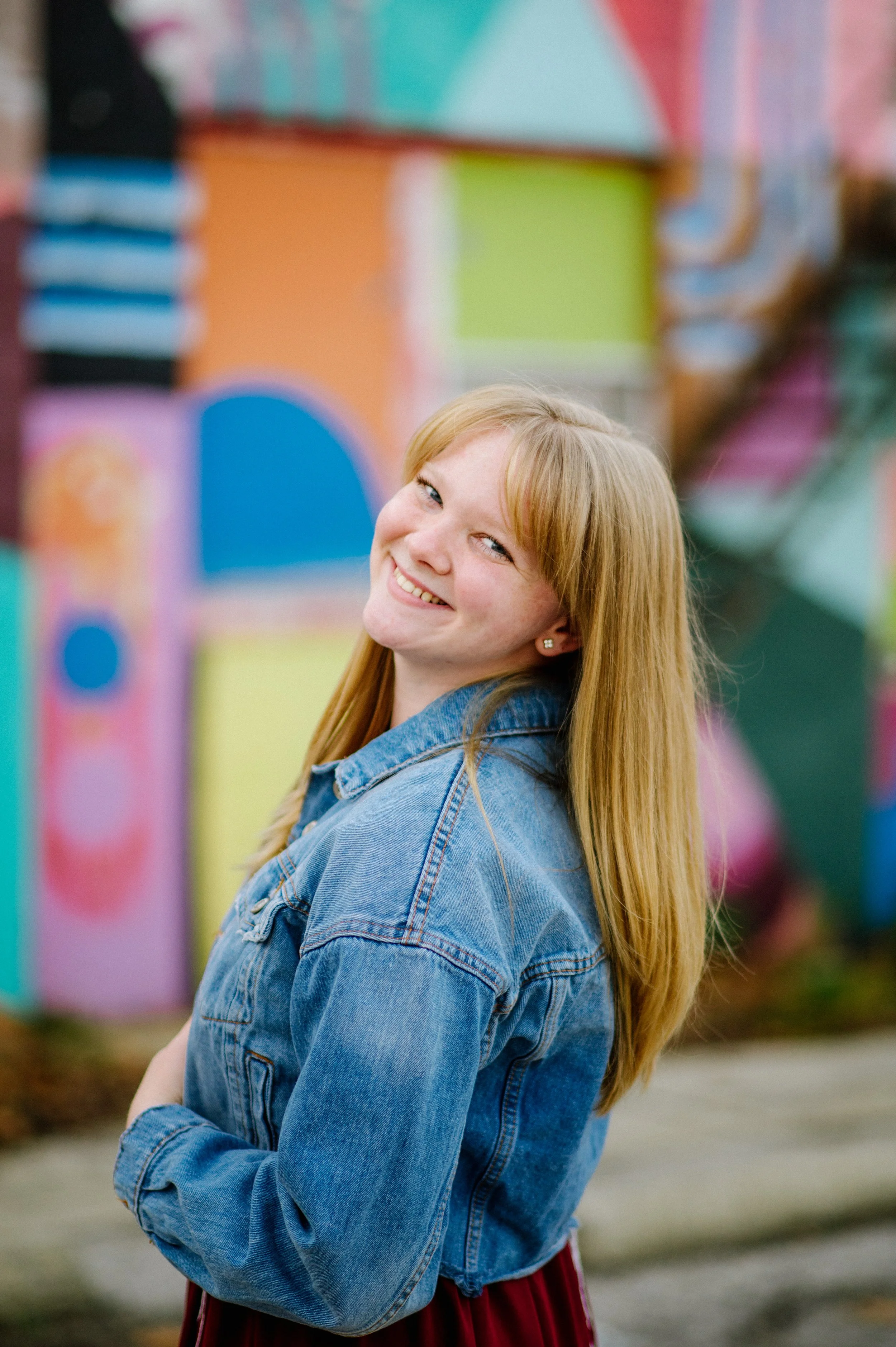 Uptown Normal senior photos