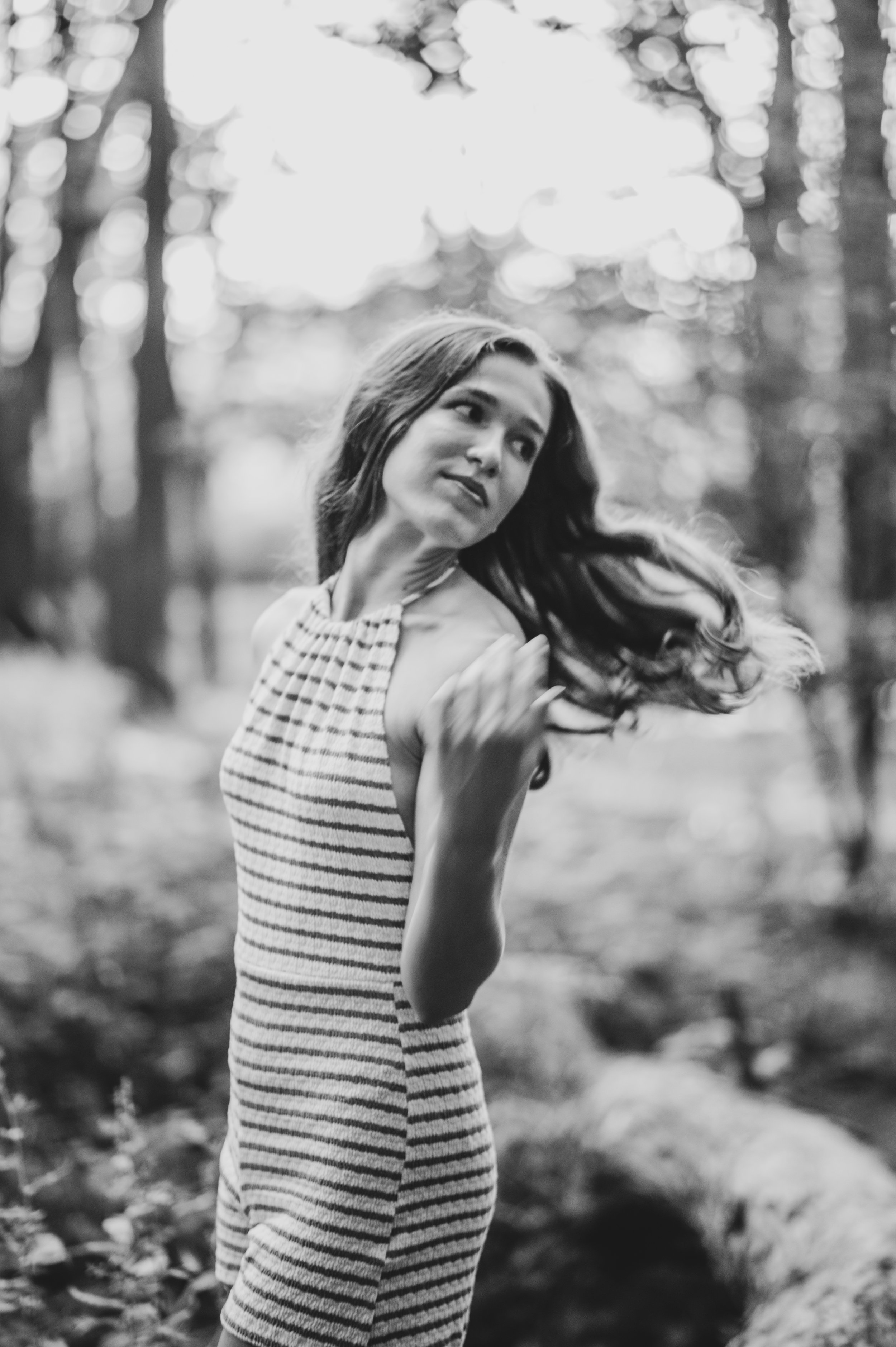 Bloomington-Normal IL senior photograph