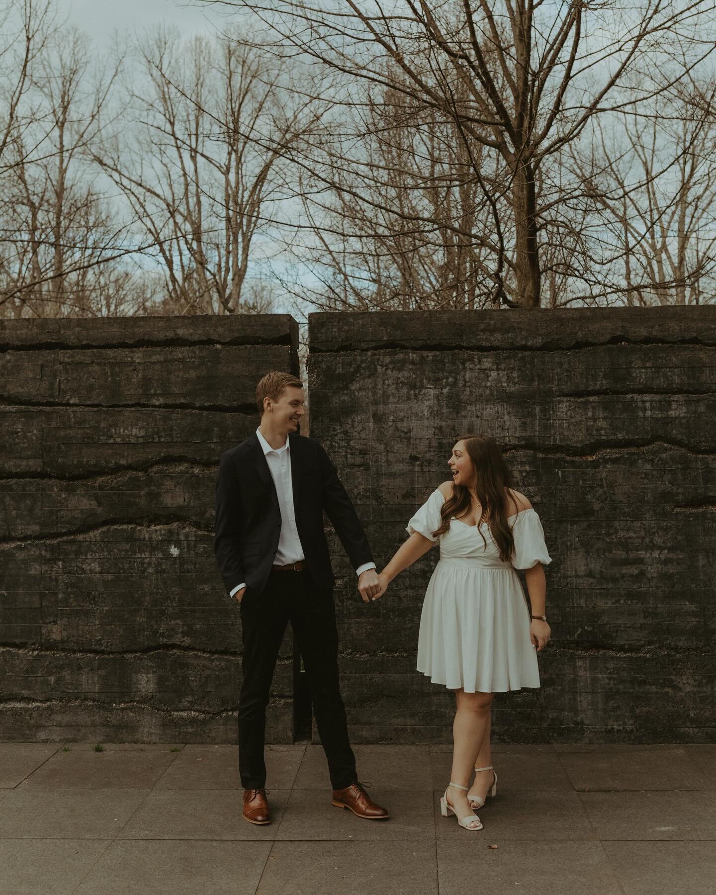 Today&rsquo;s engagement session with Brice and Elle was as lovely as the weather and news of early spring (I have to believe Phil bc I cannot handle it getting dark at 6 PM anymore). Major props to these two being willing to walk a lot, climb hills,