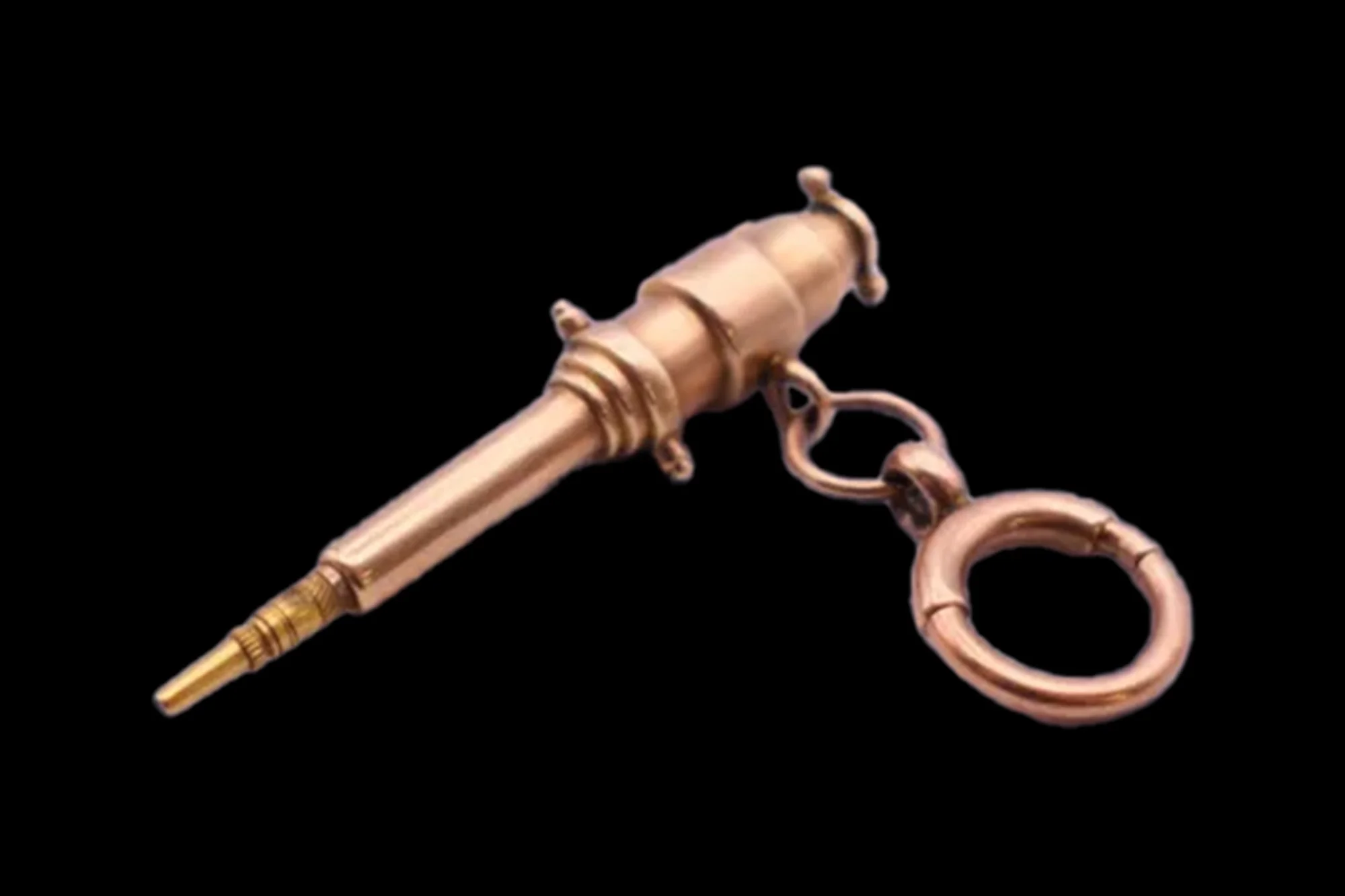 full view Victorian gold propelling pencil