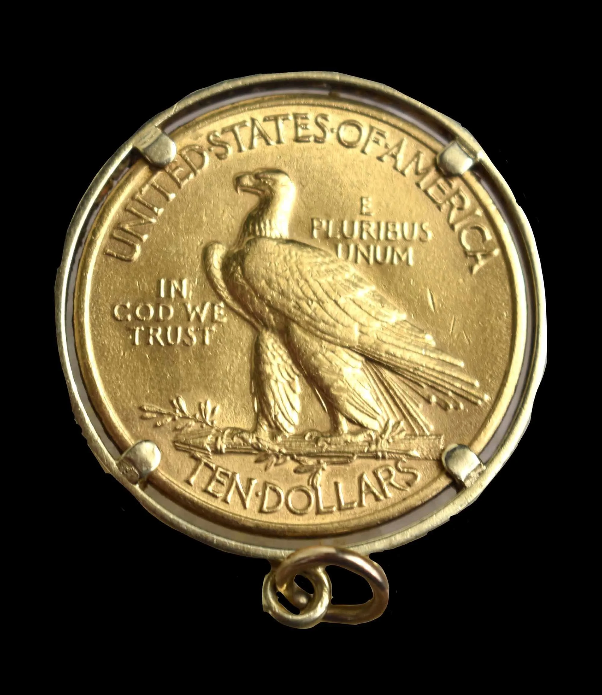 1932 Indian Head Gold Coin Mounted as pendant