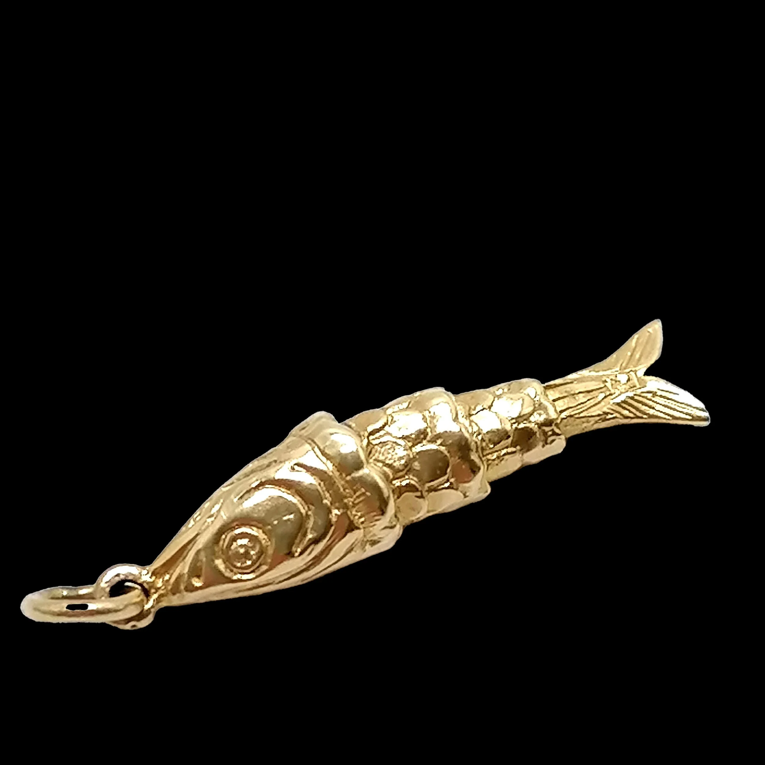 side view Victorian Articulated Fish
