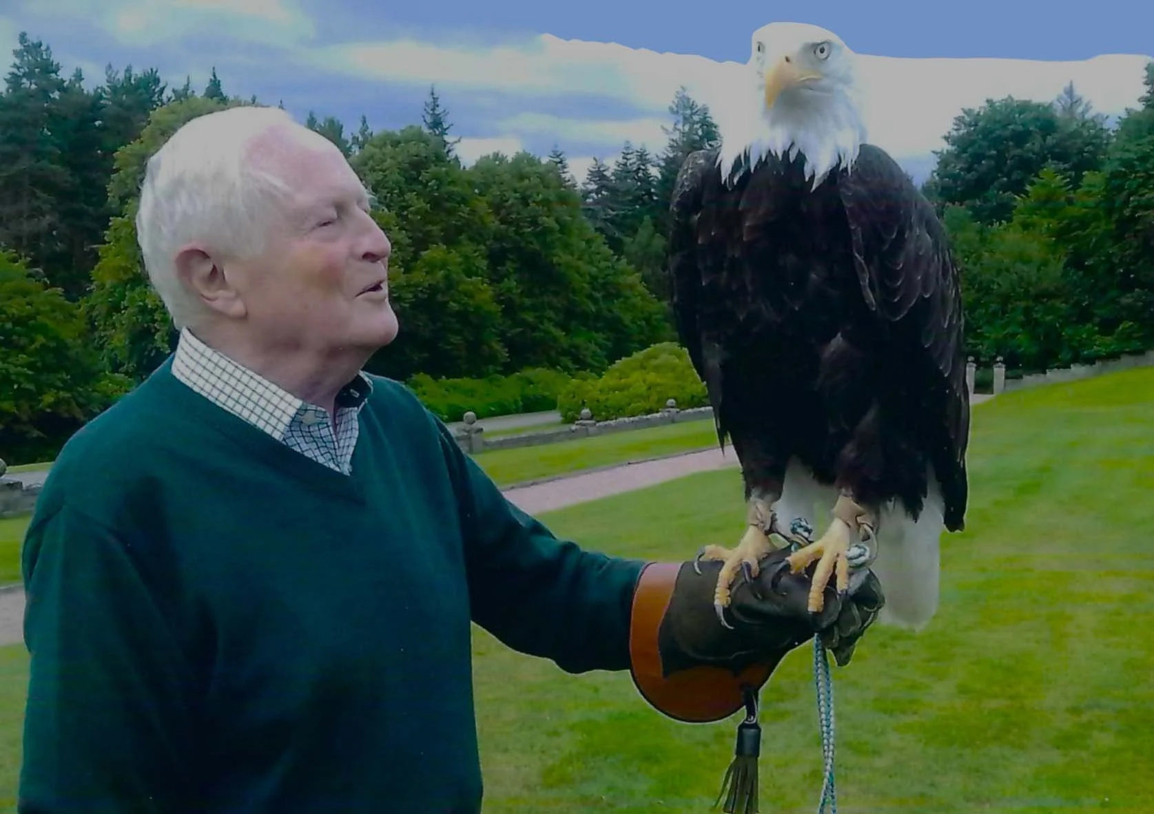 Glenmuick estate Scotland Dr. Mackie & Eagle