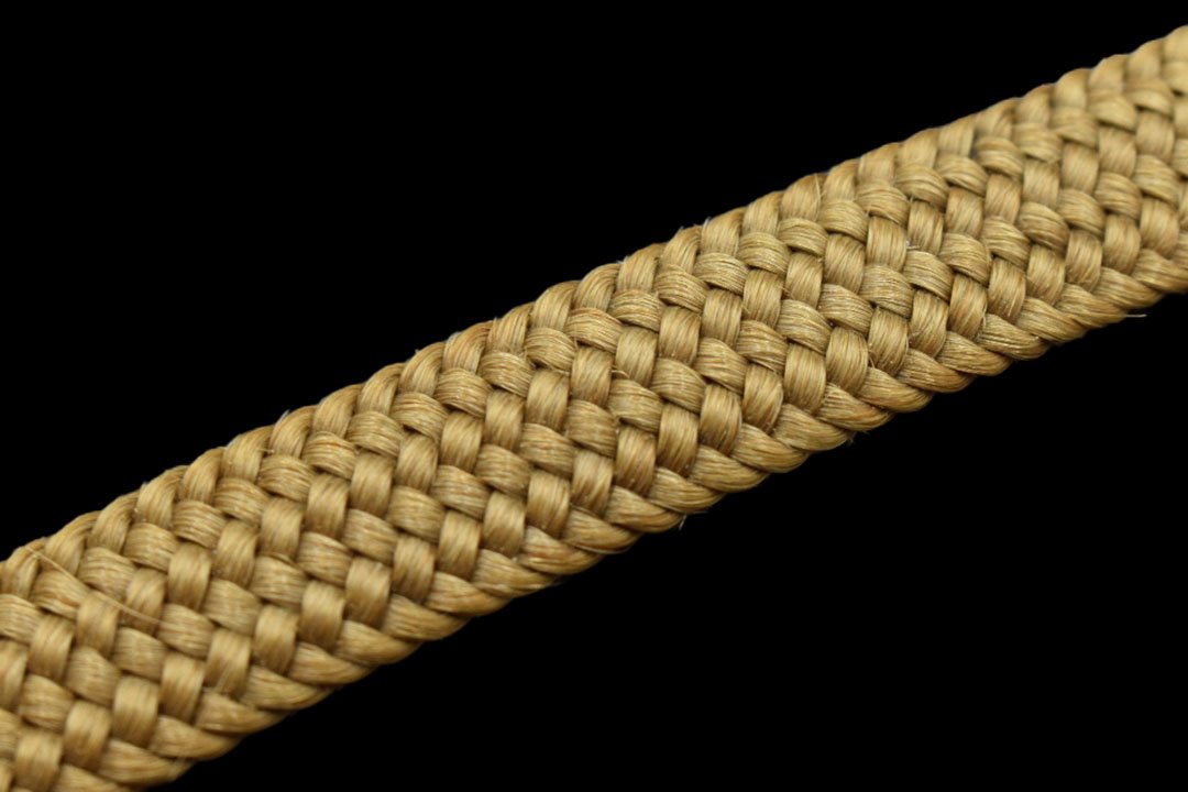 Victorian hairwork mourning bracelet with woven hair band