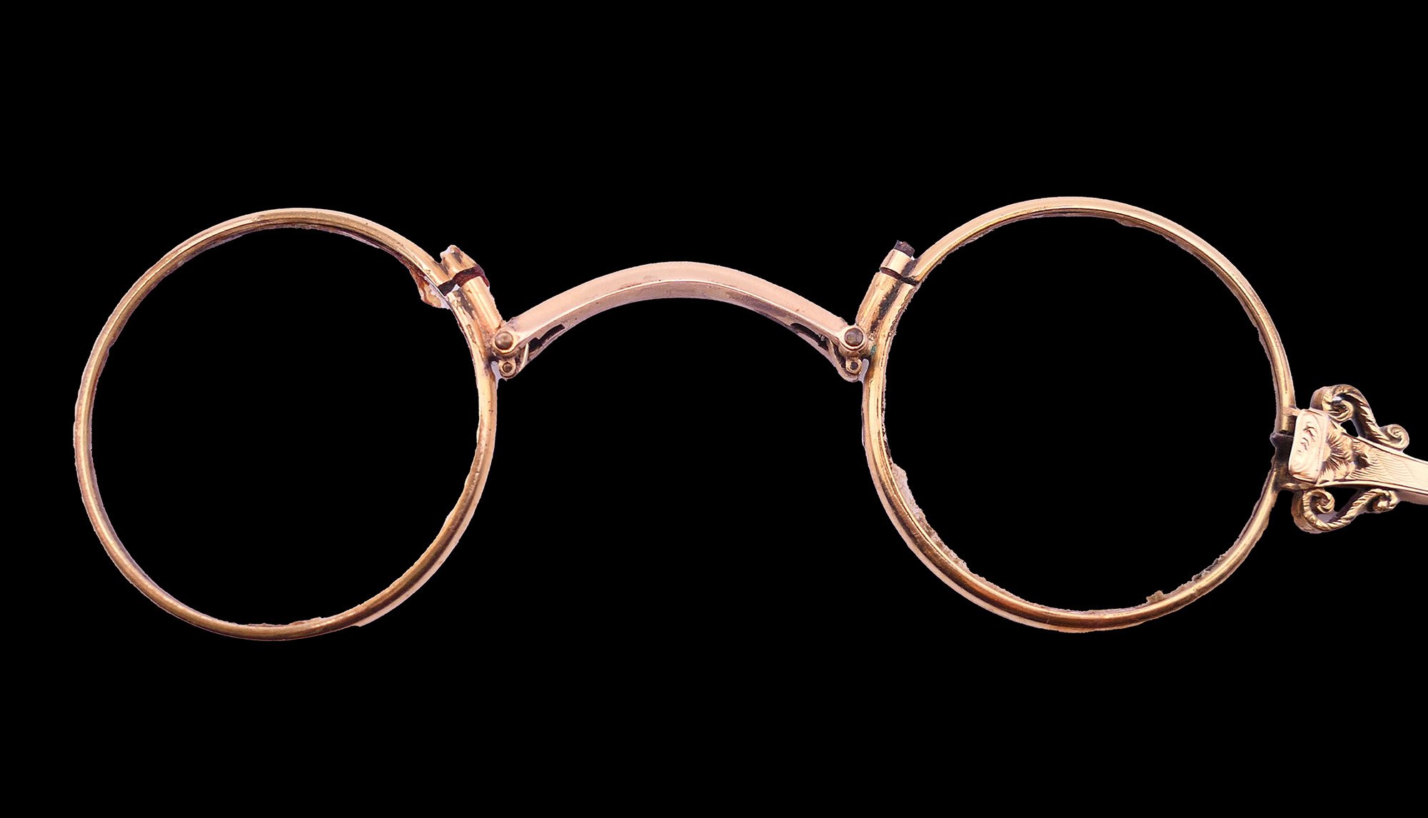 antique lorgnette spectacles Victorian era
