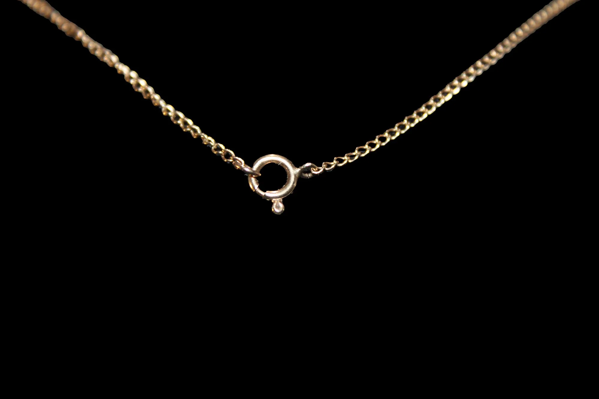 antique Victorian gold clasp and chain