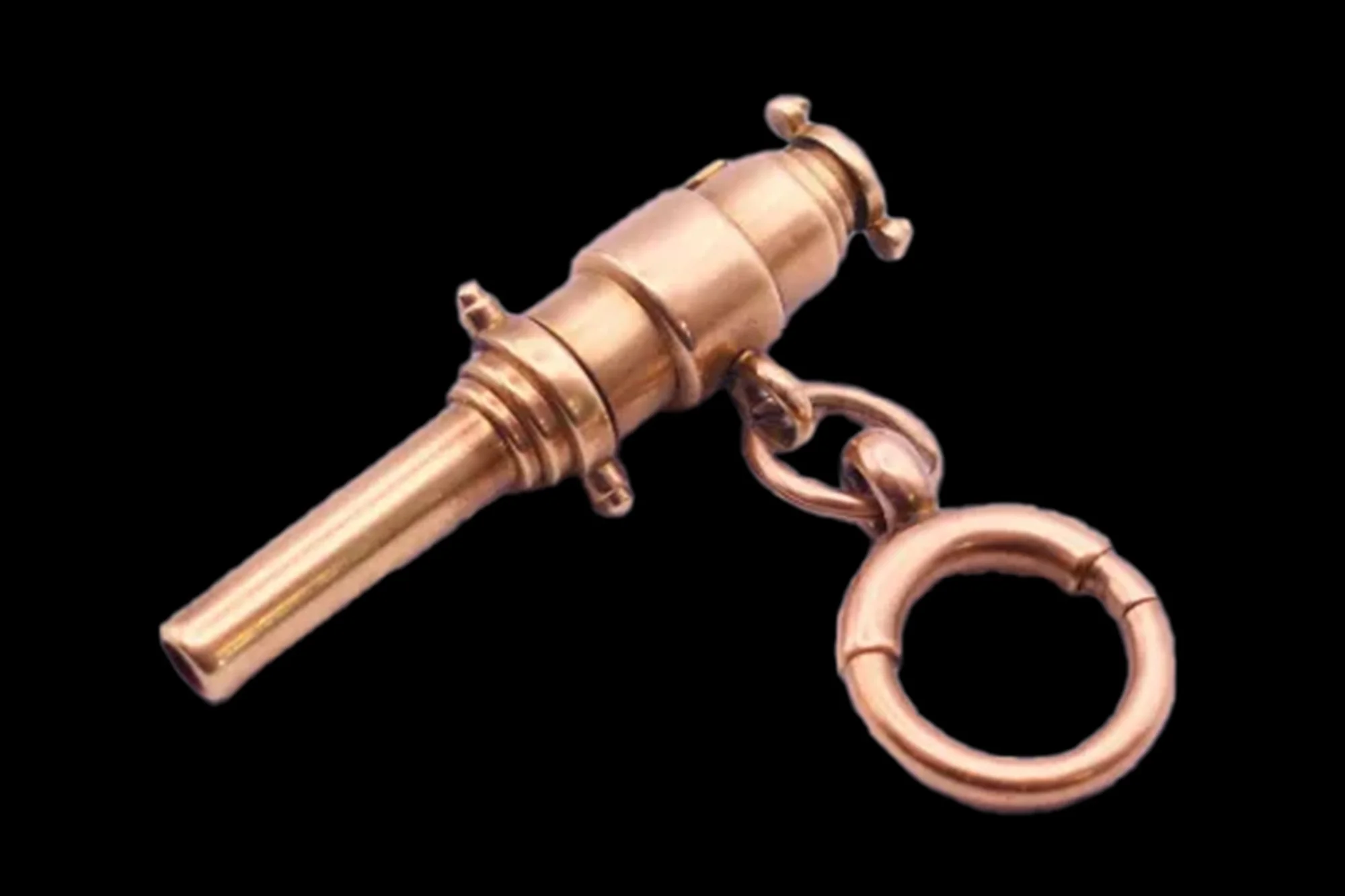 19th century gold writing instrument watch chain