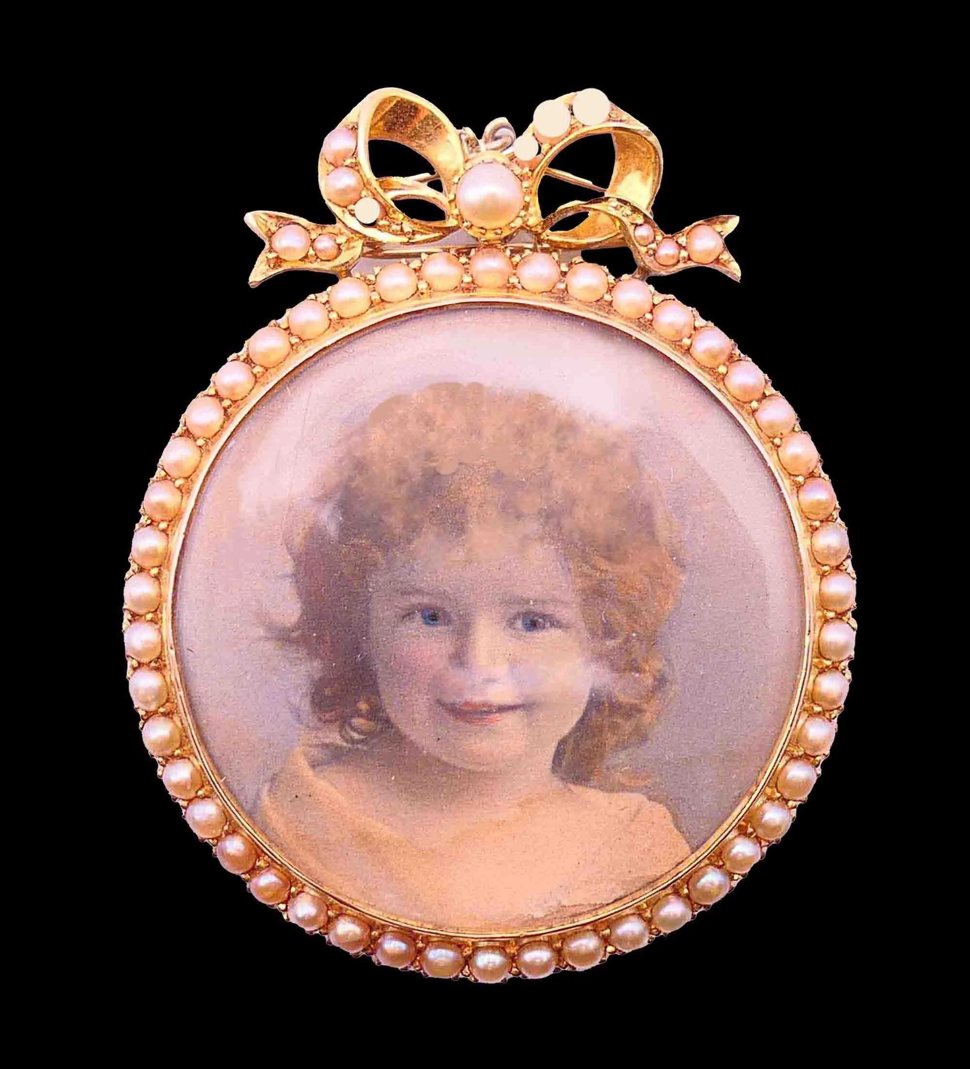 Edwardian Portrait Miniature