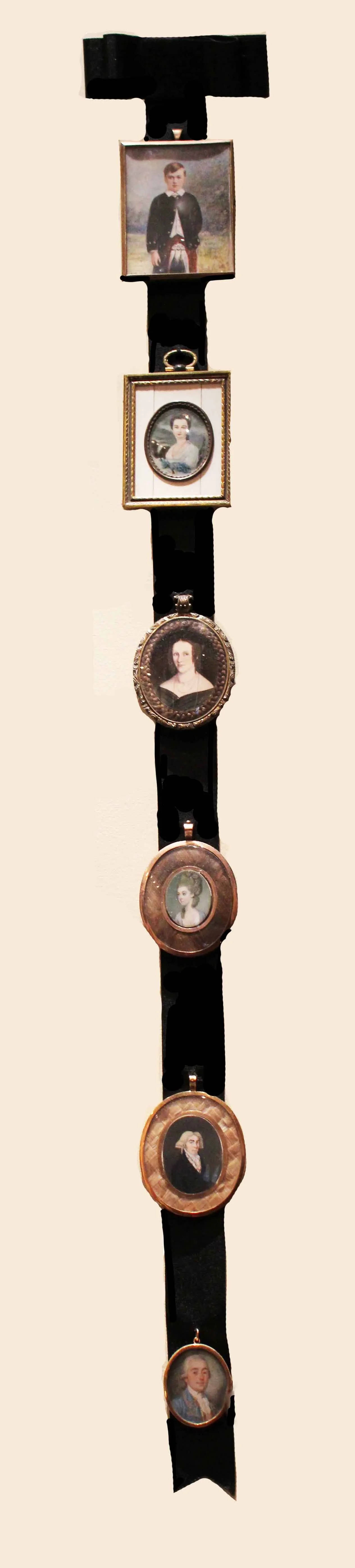 Ribbon of Portrait Miniatures
