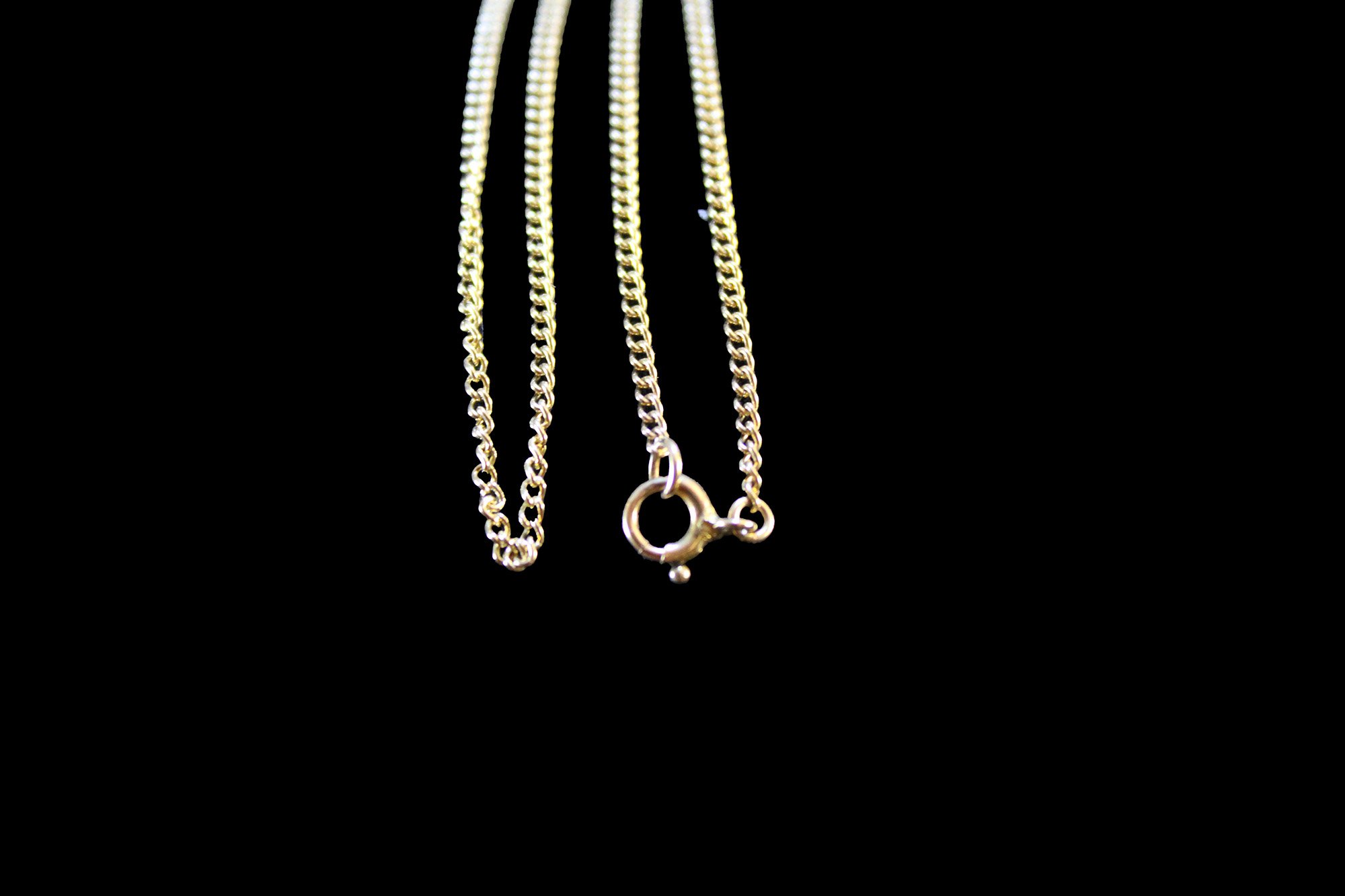 9K Gold Curb-Link Chain
