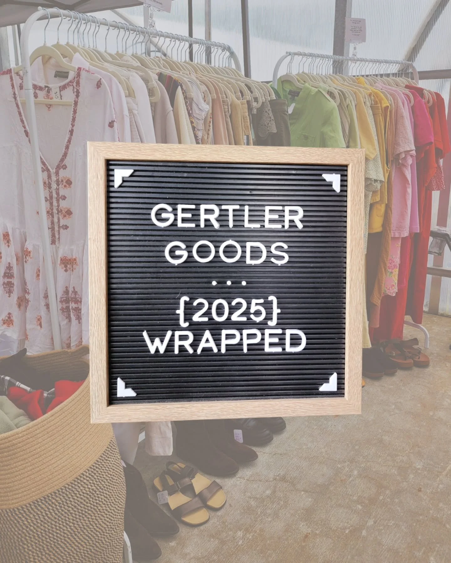 Thank you to all of our customers, supporters, followers, and small business friends 🤍 2025 has been such a great year with so much growth ✨️ here's to the new year 🍾🥂

#gertlergoods #smallbusinesswrapped #curatedthrift #vintagemoderneclectic #thr