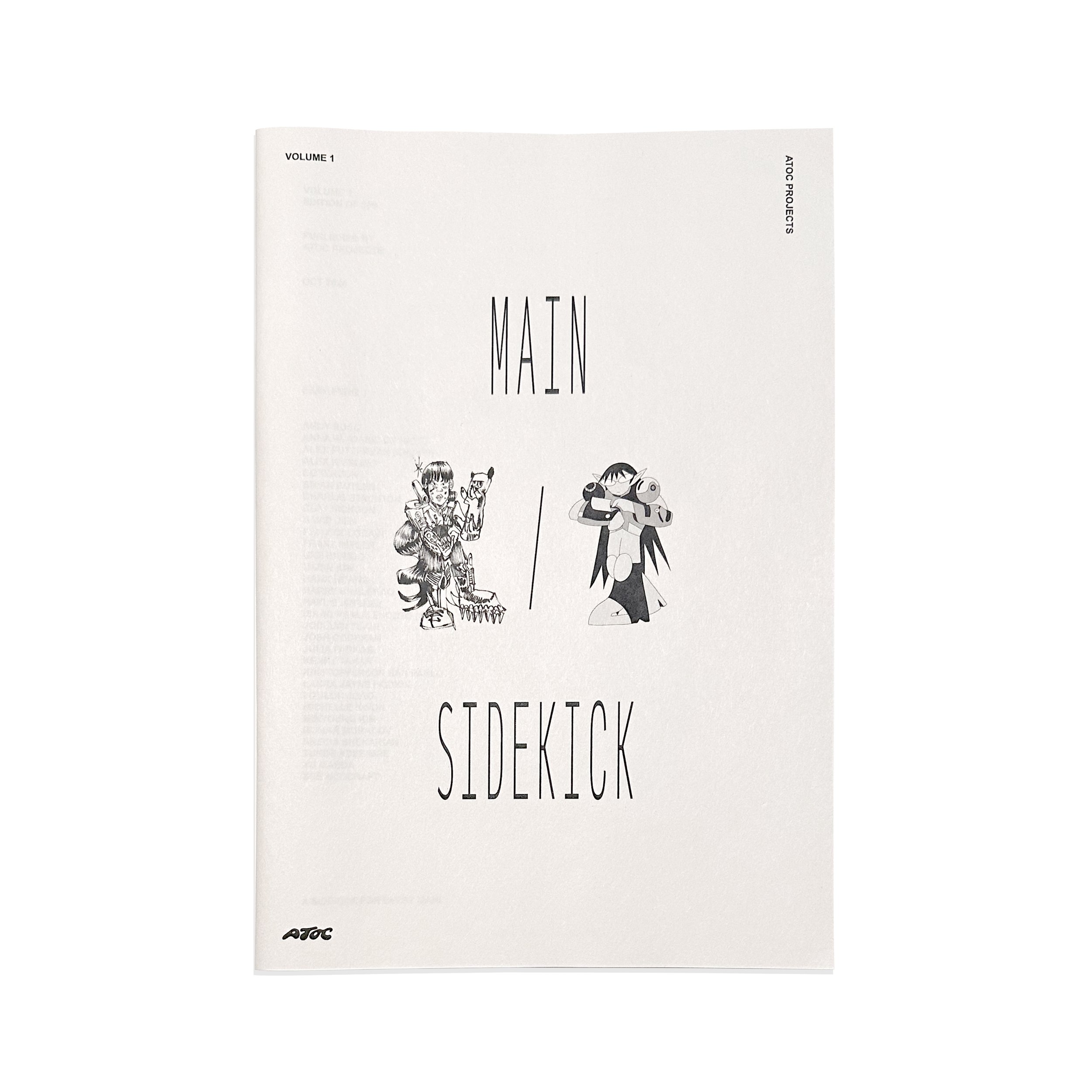MAIN/SIDEKICK Zine