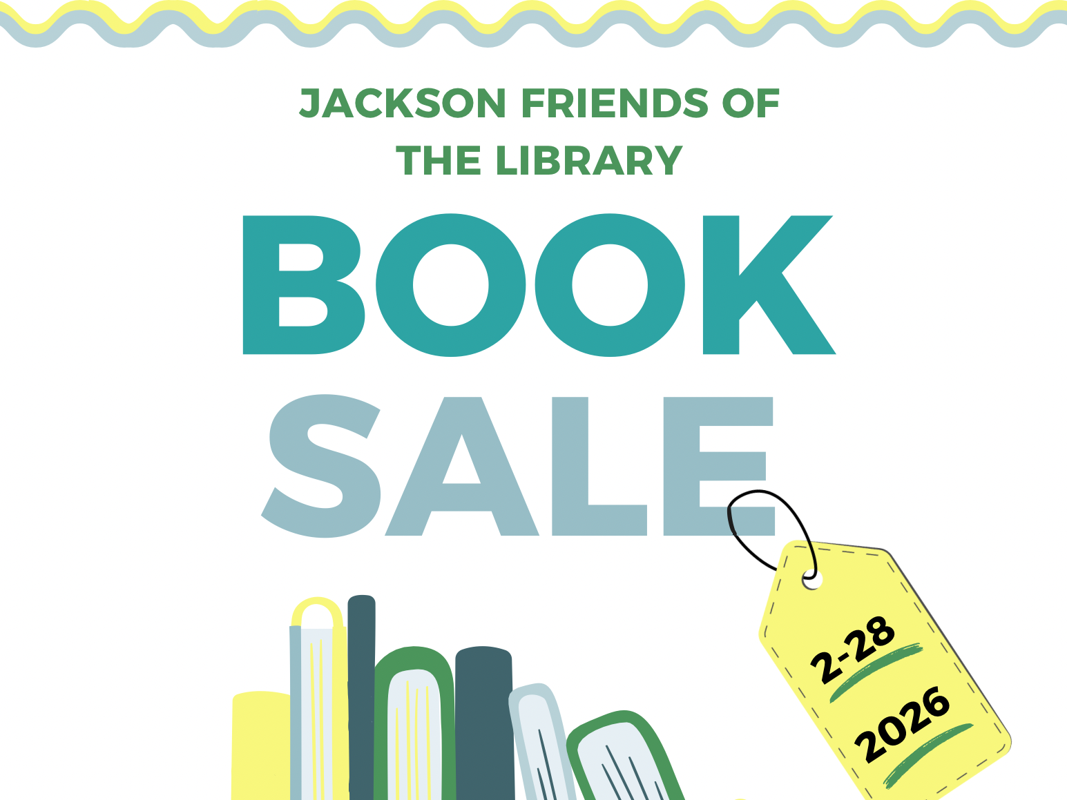 Small Table Sponsor at JFOL Book Sale