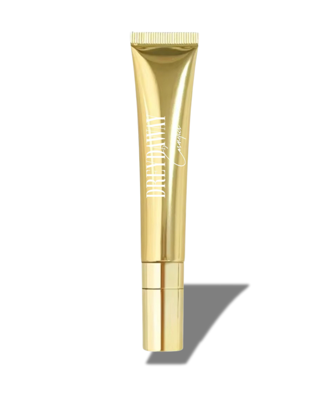 Gold tubing metal tip lip plumper gloss