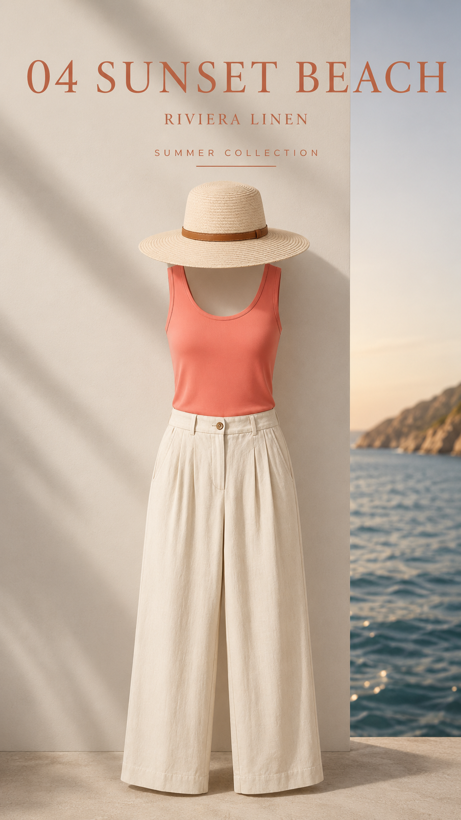 Generiertes Bild: Sommerkollektion am Sunset Beach.png
