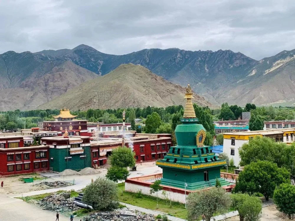 Samye Green Stupa