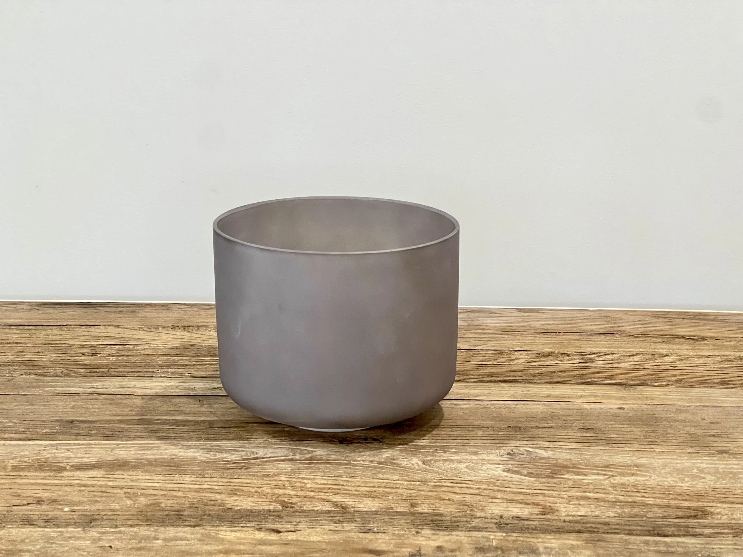 IMG_0684.jpeg 9" A# +35  Ebony Selenite Crystal Tones Singing Bowl