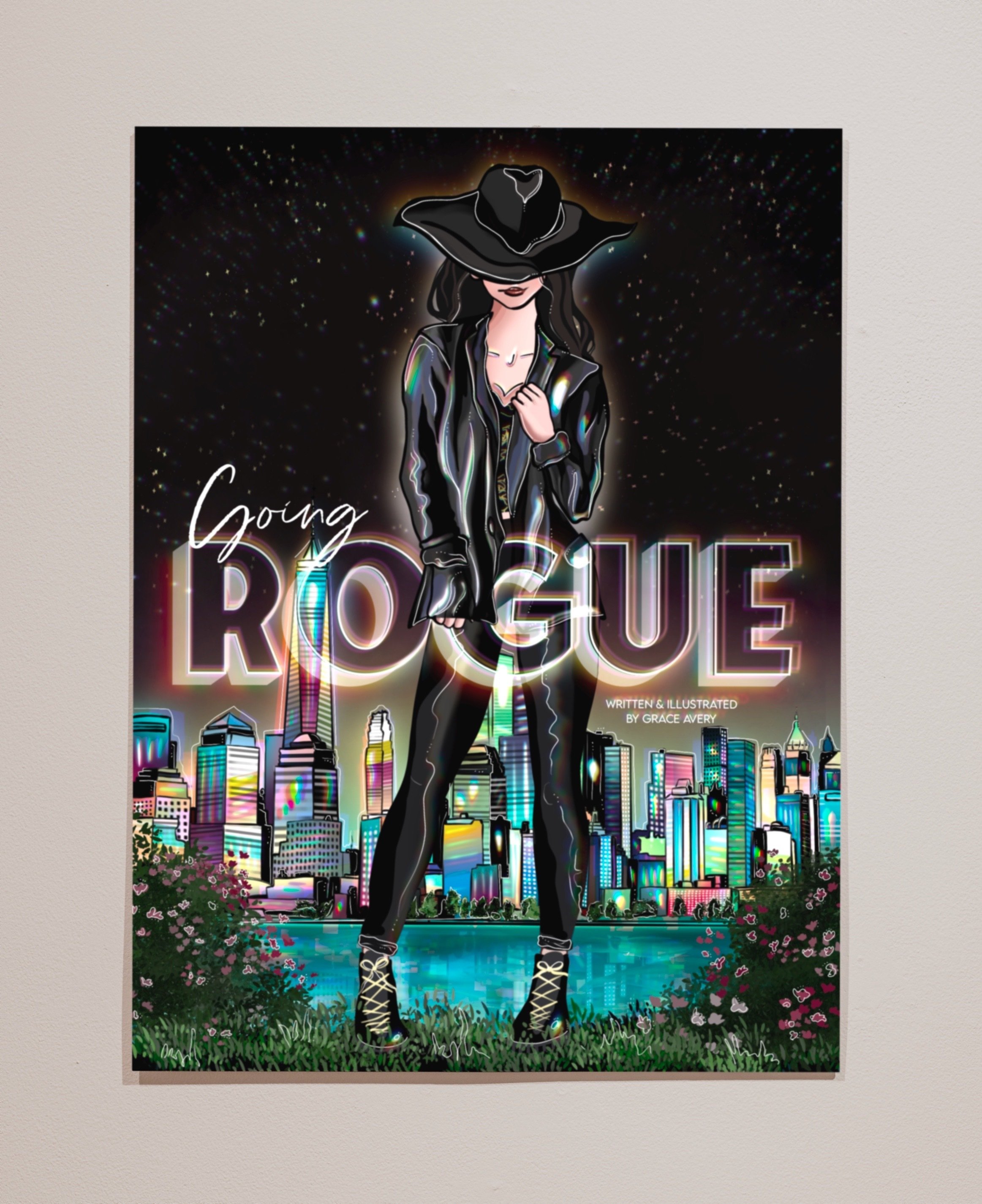 Going Rogue cover on wall.jpg