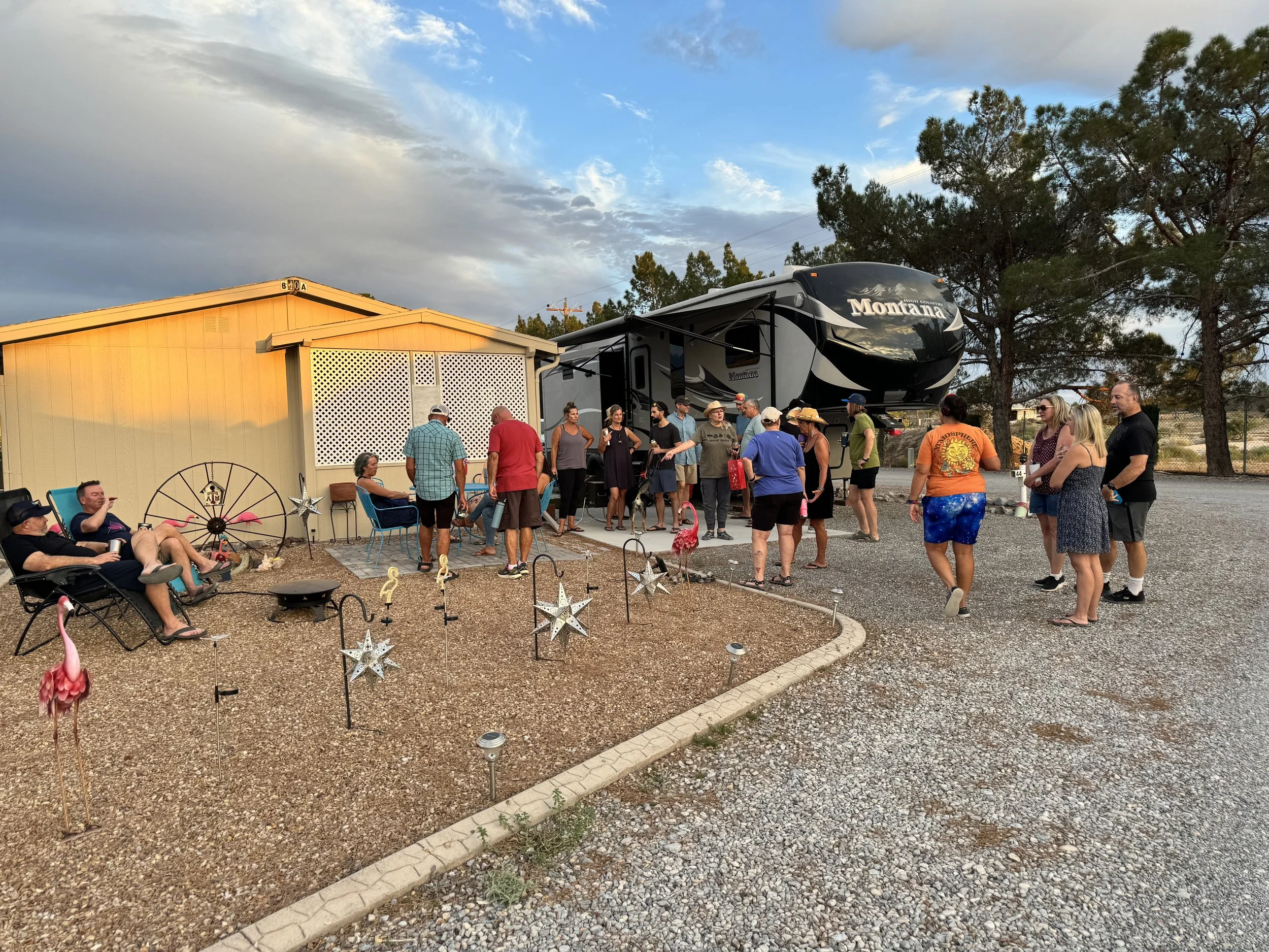  My RV friends have started buying spots together @ the same park! 