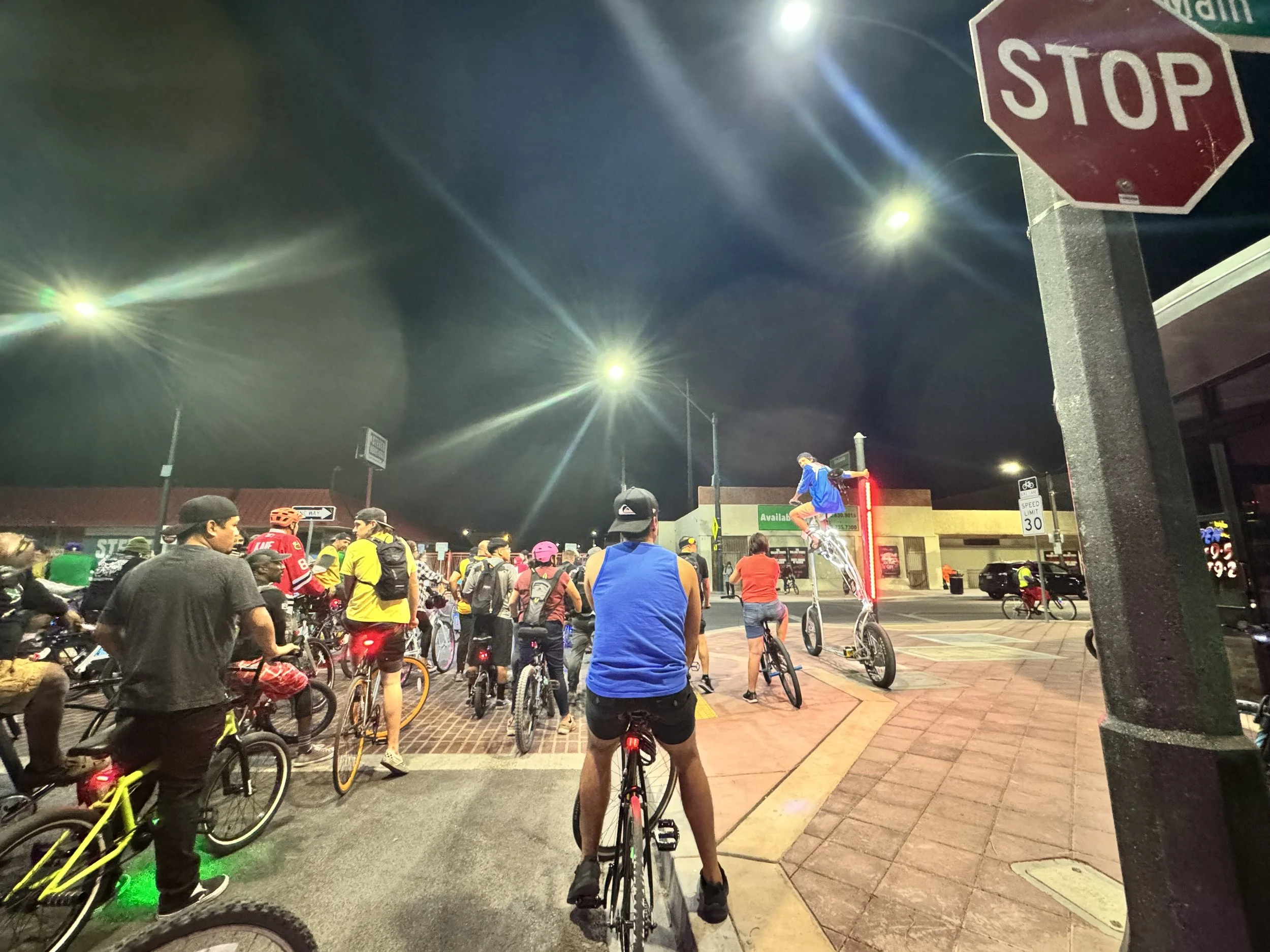  My bike gang friends in Las Vegas! 