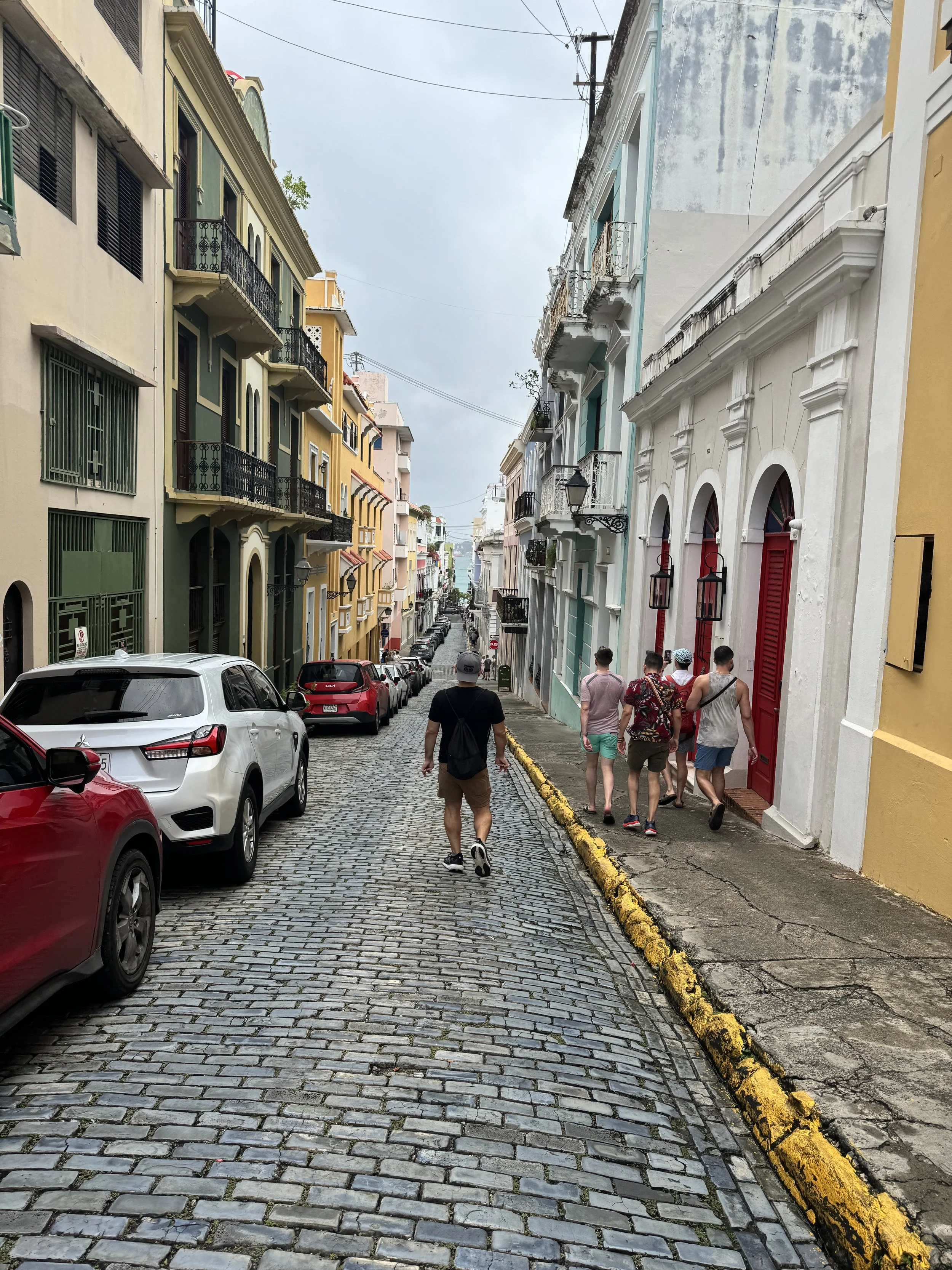  My friends exploring the streets of San Juan, Puerto Rico! 