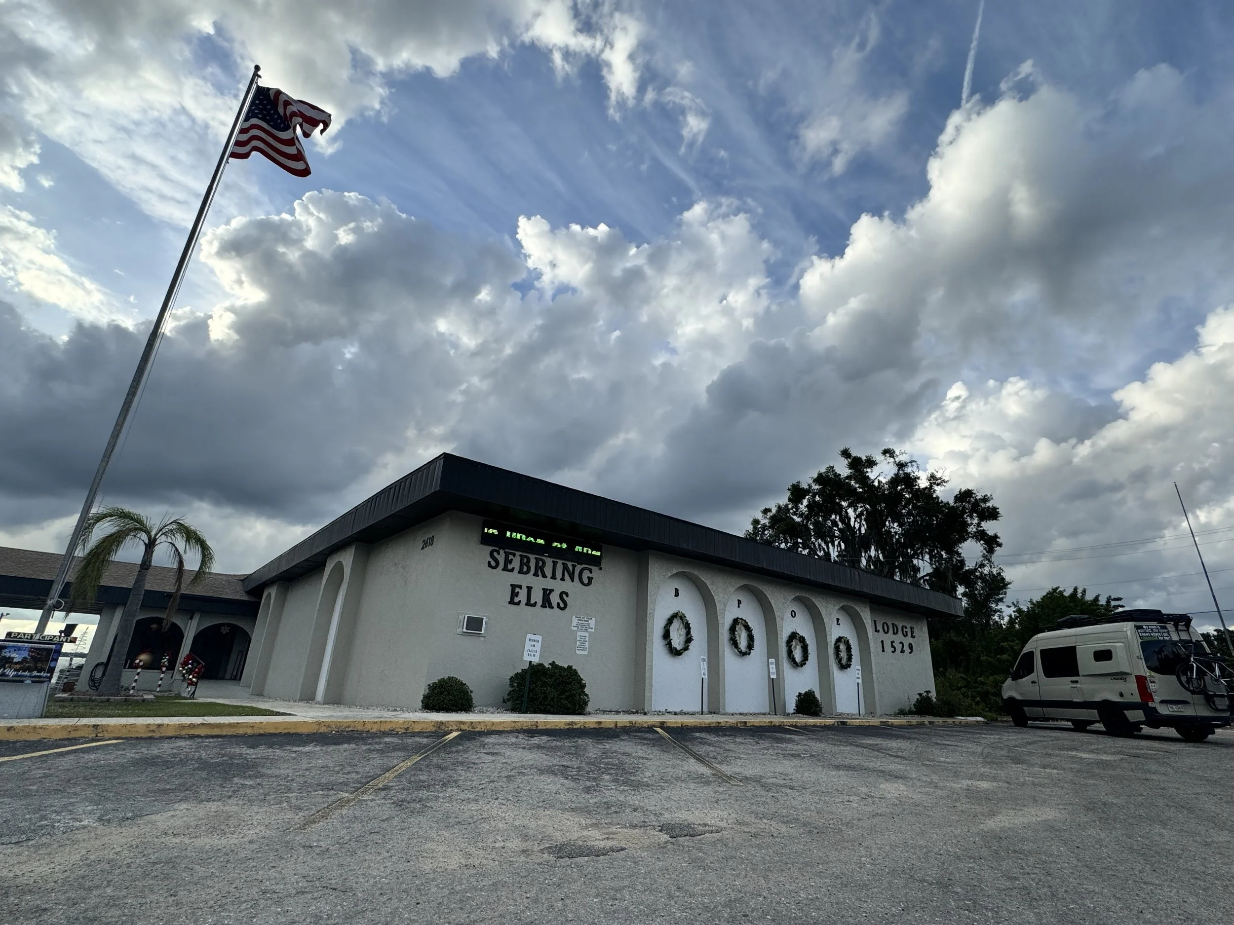  I’ve been stopping at Elk’s Lodges along my travels! 